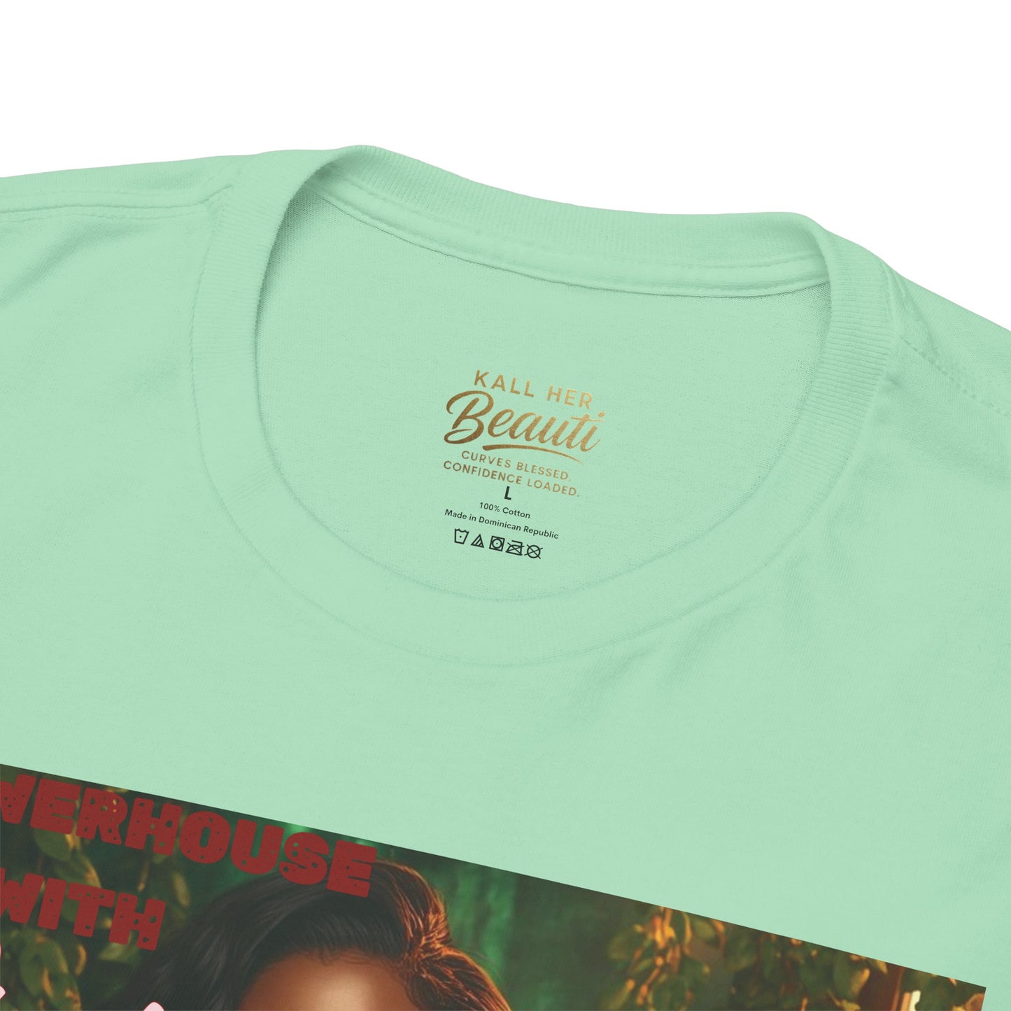 Say It With Your Chest-"A POWERHOUSE -with Pink Curtains."