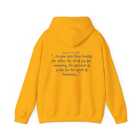 God Rebuilt Her Differently Graphic Hoodie| Kall Her Beauti Faith Collection