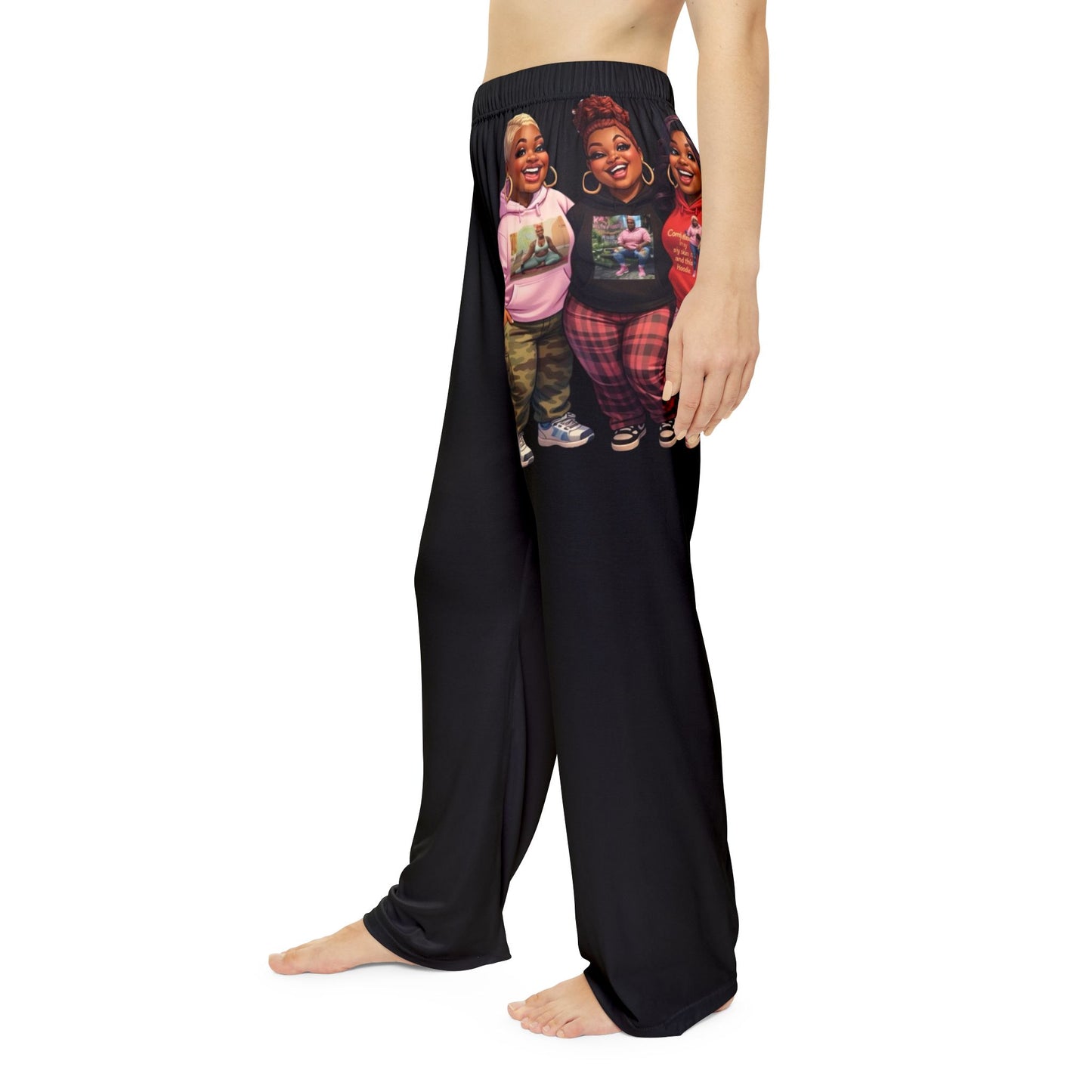 The "Curvy Friends" Luxury Lounge Pants