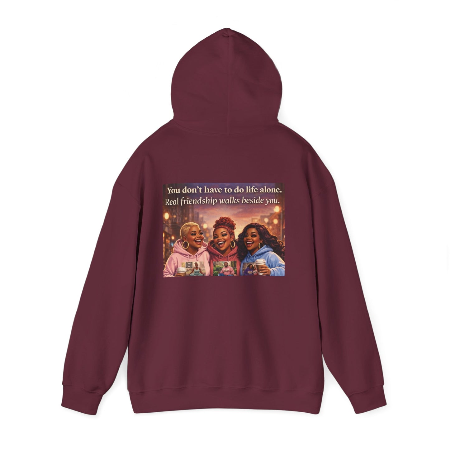 Limited Edition Sisterhood Friendship Hoodie (S–5XL) — Matching Bestie Hoodies