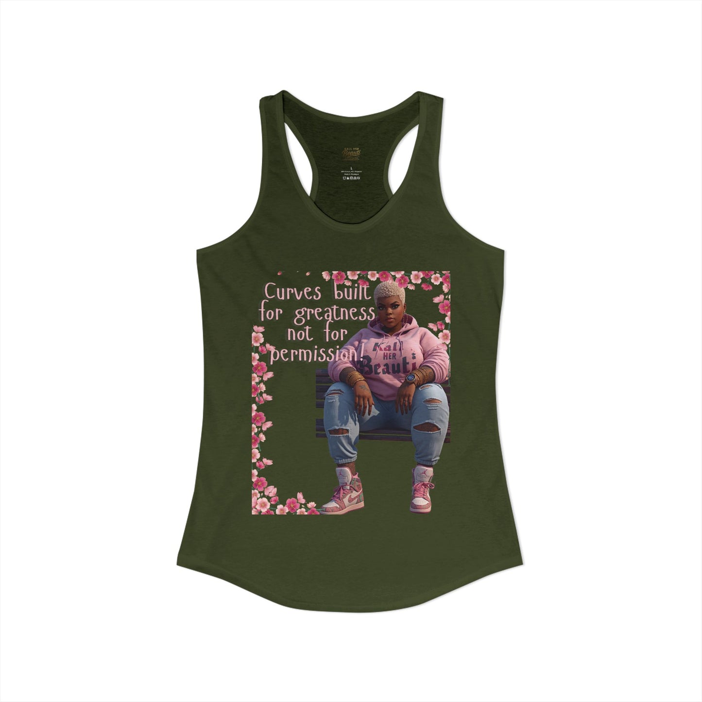 The "Heavy On Confidence" Racerback Tank