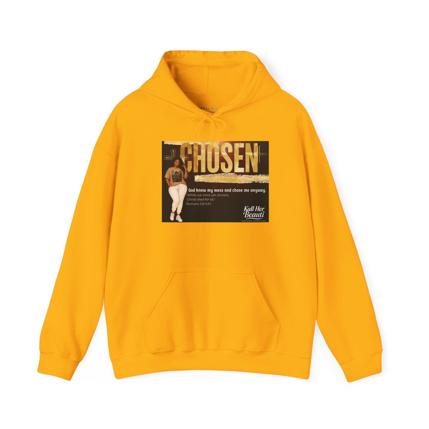 Chosen, God Knew My Mess Hoodie| Kall Her Beauti Faith Collection