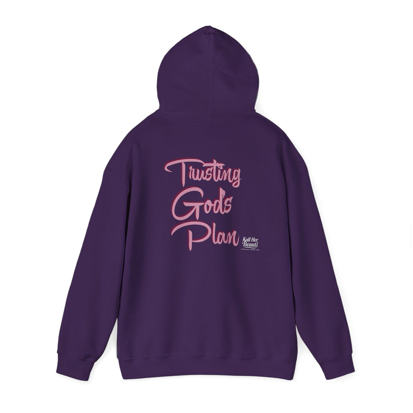 The Breakup Broke My Heart, Not God's Plan Graphic Hoodie| Kall Her Beauti Faith Collection