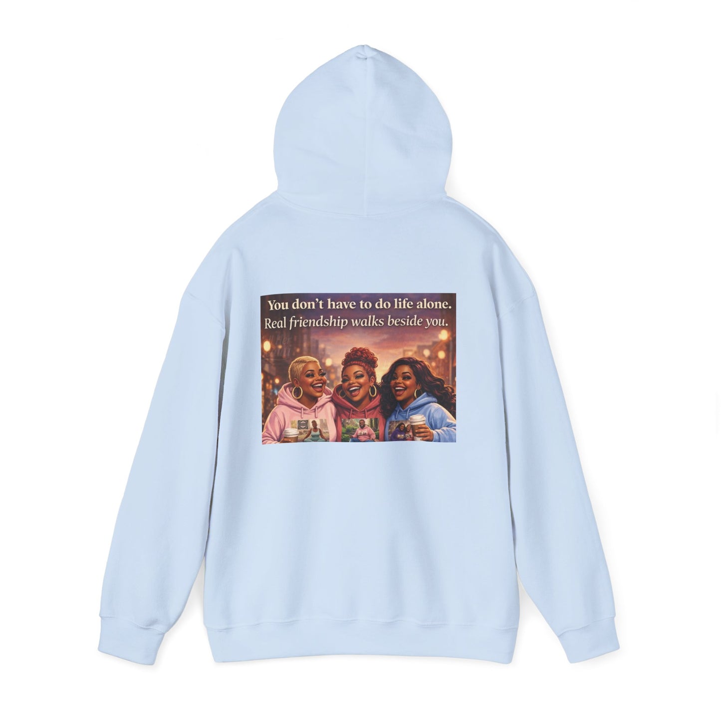 Limited Edition Sisterhood Friendship Hoodie (S–5XL) — Matching Bestie Hoodies