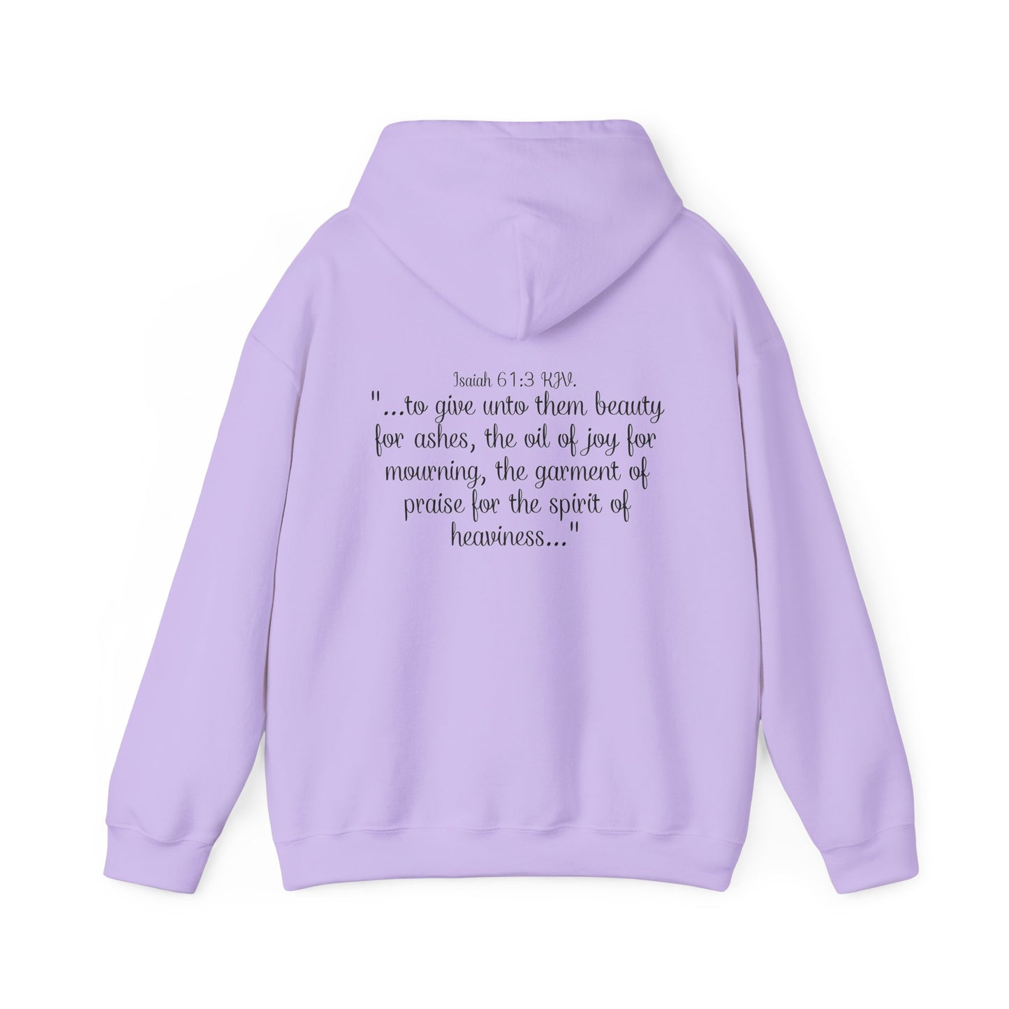 God Rebuilt Her Differently Graphic Hoodie| Kall Her Beauti Faith Collection