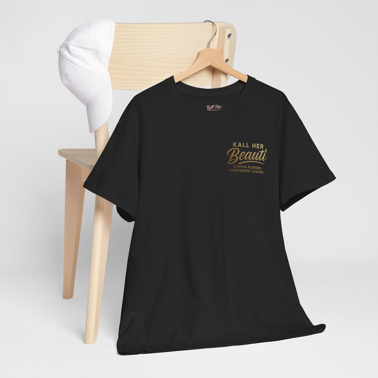 Every Size is a Slay Masterpiece Tee | Curvy Confidence Streetwear Graphic T-Shirt | Kall Her Beauti