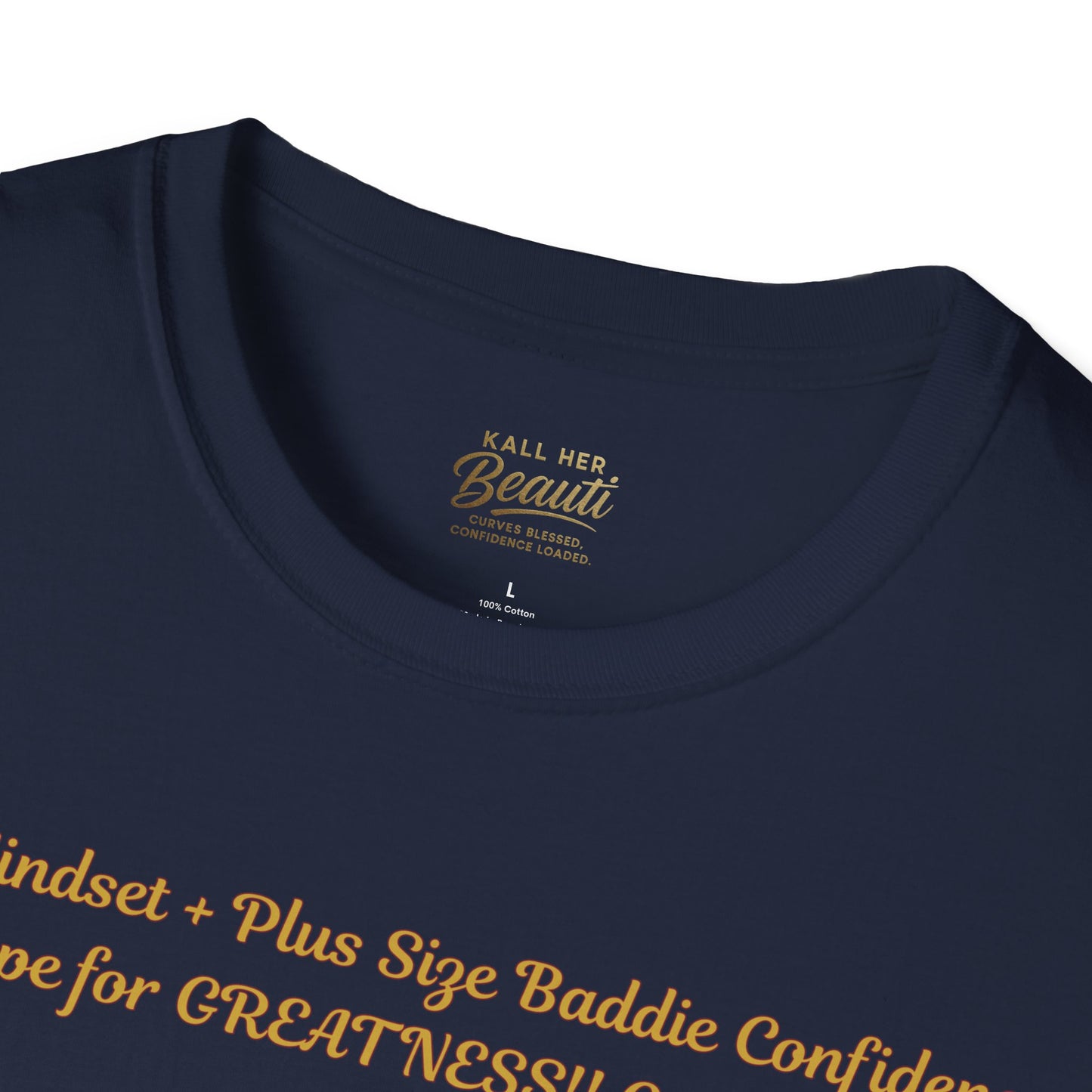 The "CEO Mindset" Signature Tee | Plus Size Affirmation Streetwear
