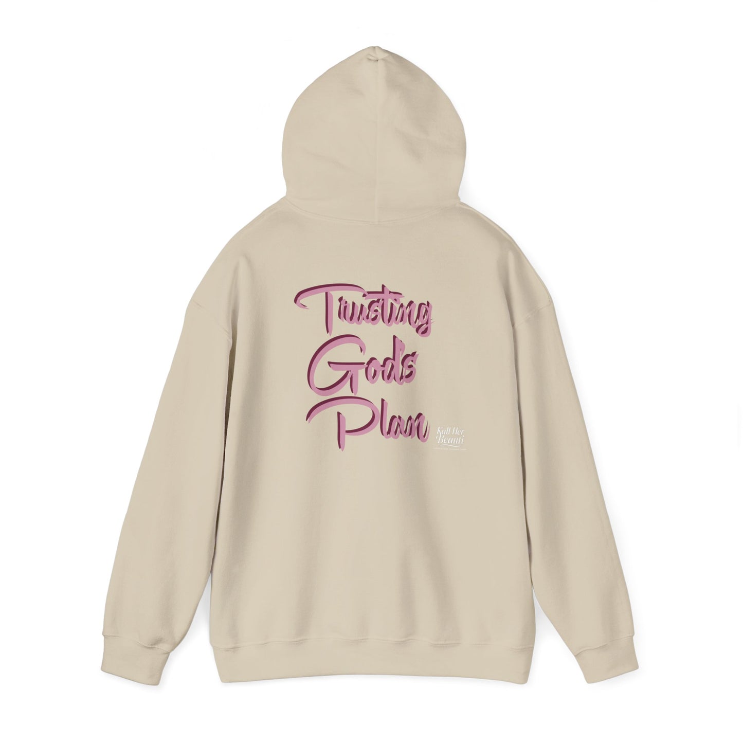 The Breakup Broke My Heart, Not God's Plan Graphic Hoodie| Kall Her Beauti Faith Collection