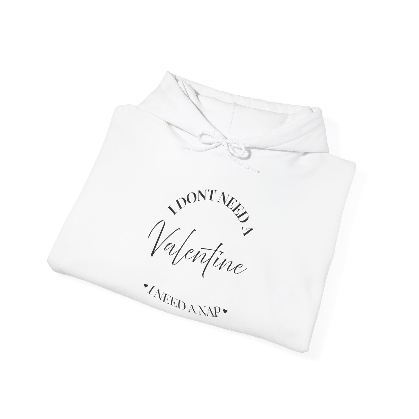 Valentine Vibes Hoodie — "Kall Her Beauti" Confidence Graphic Hooded Sweatshirt