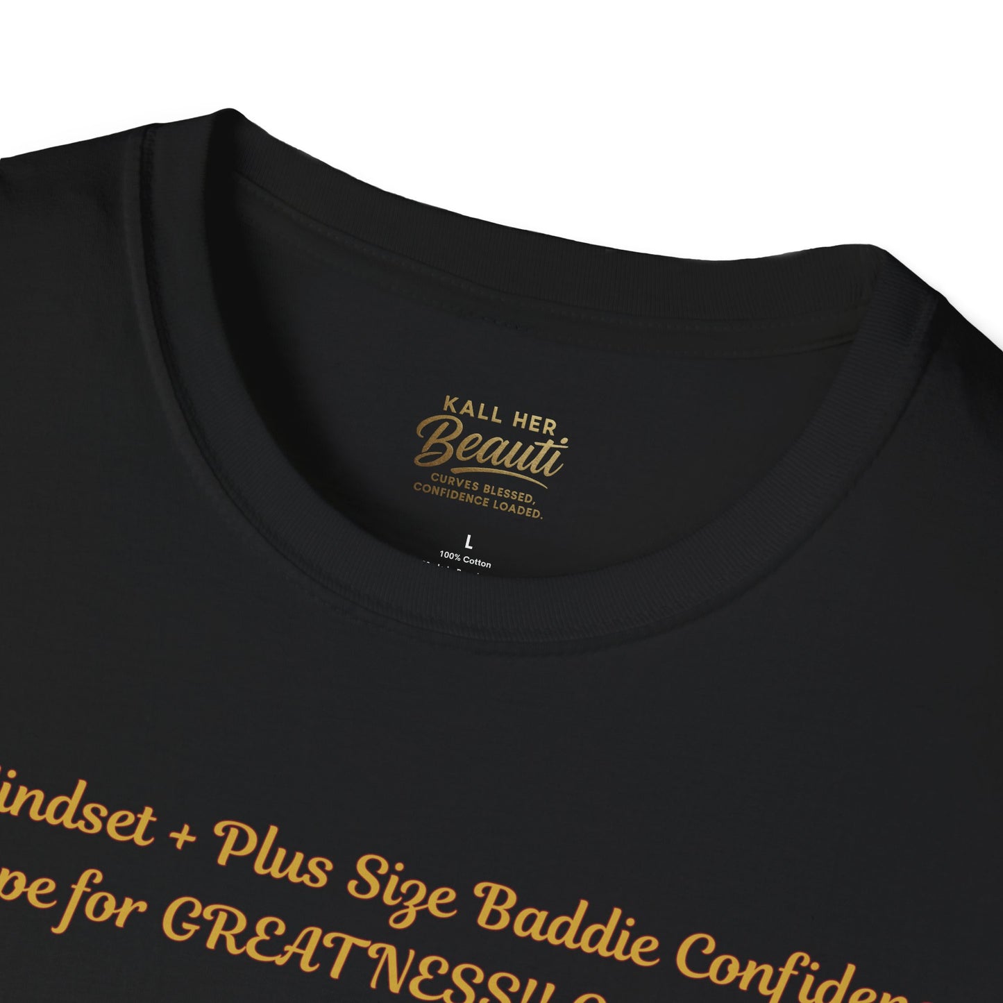The "CEO Mindset" Signature Tee | Plus Size Affirmation Streetwear