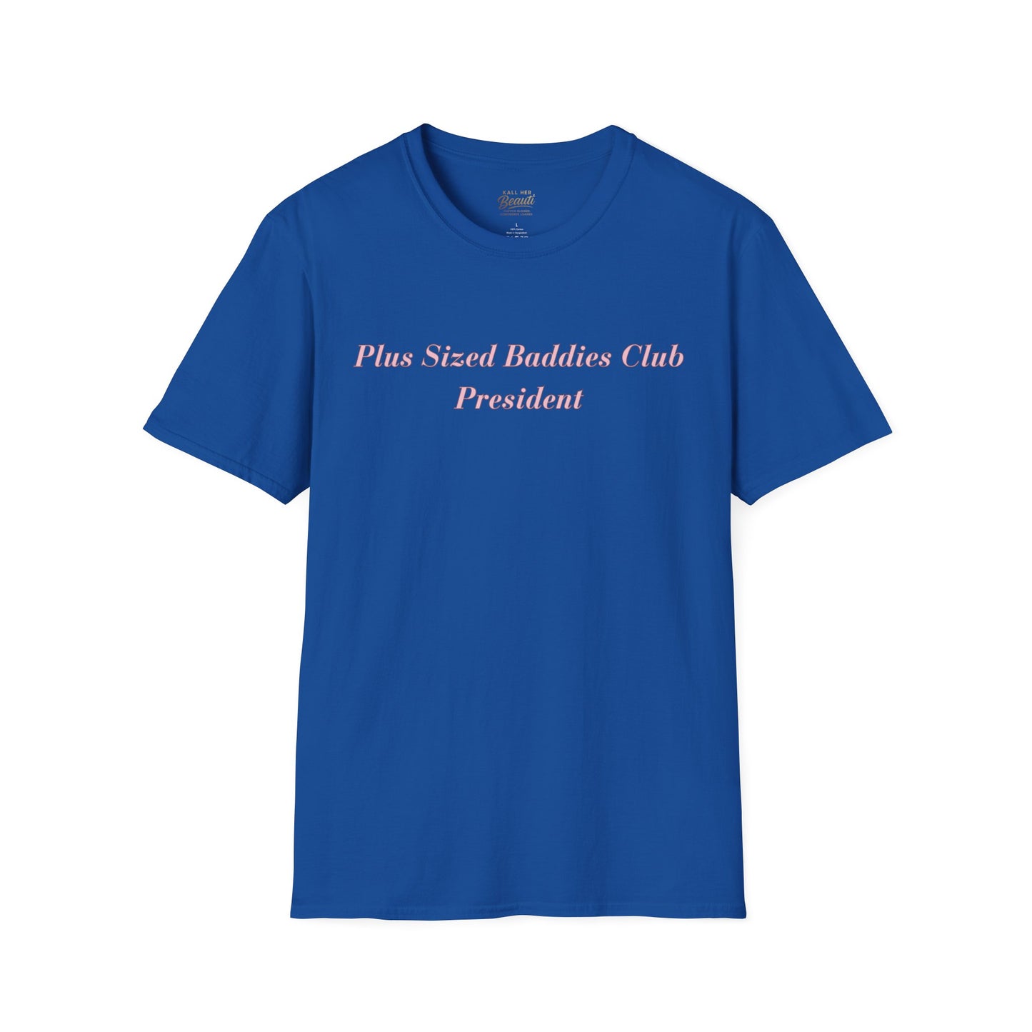 The "Plus Sized Baddies Club" Signature Tee | Plus Size Affirmation Streetwear