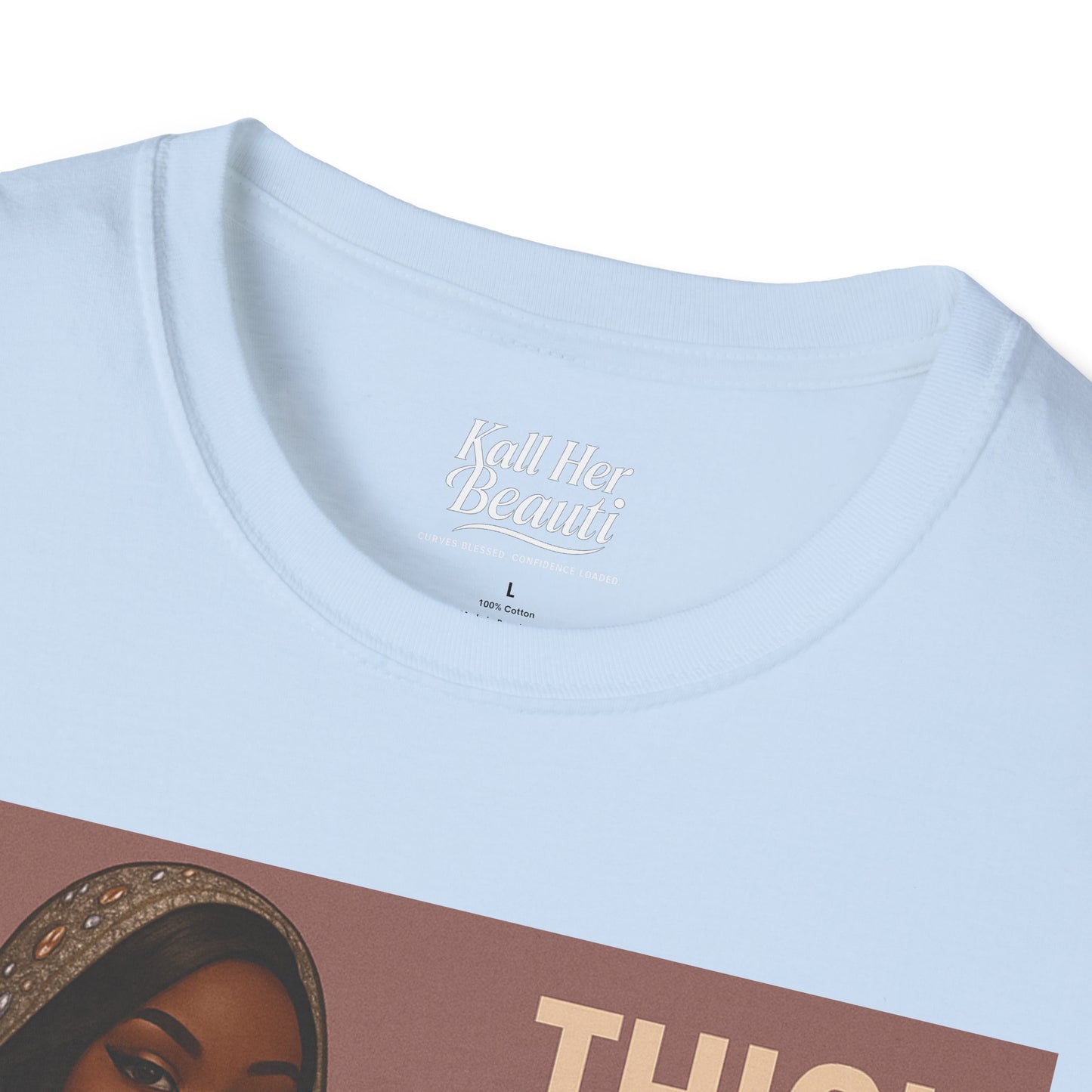 Thick Thighs & Thriving T-Shirt | Unapologetic Confidence Wear | Plus Size Graphic Tee