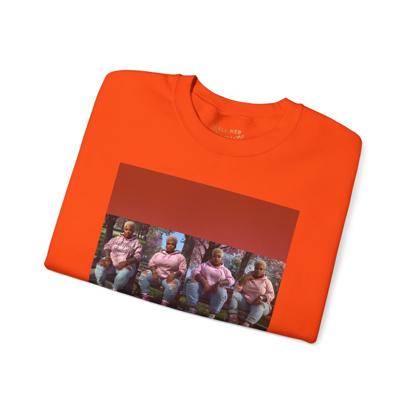 My Size is My Superpower Premium Graphic Sweatshirt | Curvy Empowerment Lounge Wear | Kall Her Beaut