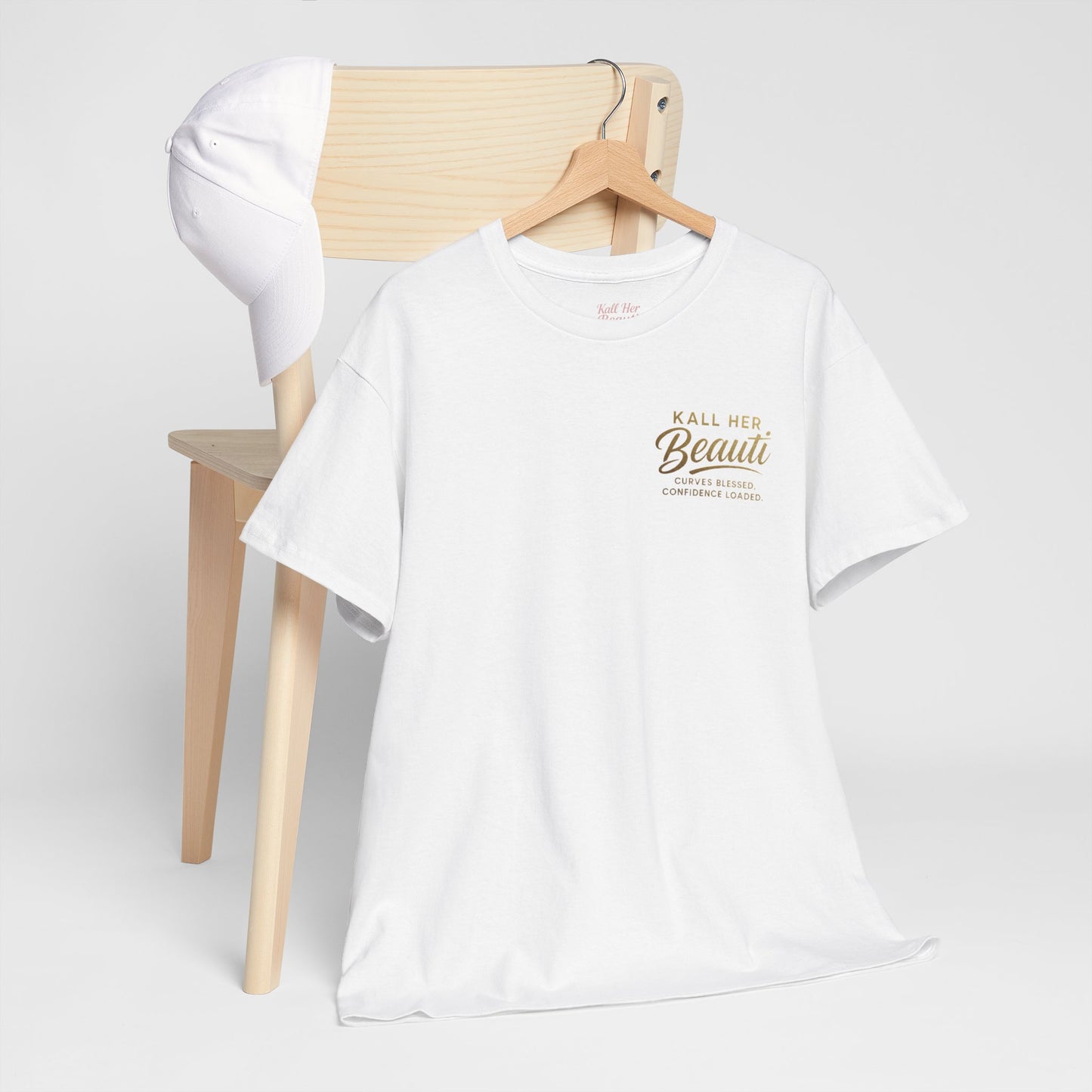 Every Size is a Slay Masterpiece Tee | Curvy Confidence Streetwear Graphic T-Shirt | Kall Her Beauti