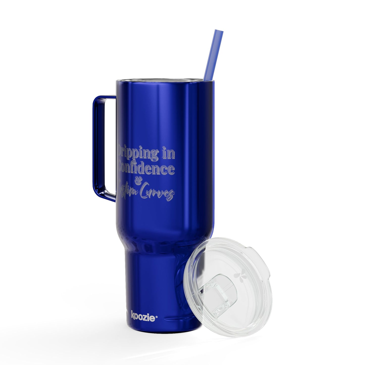 Dripping in Confidence & Custom Curves Tumbler — 40oz of Bold Hydration