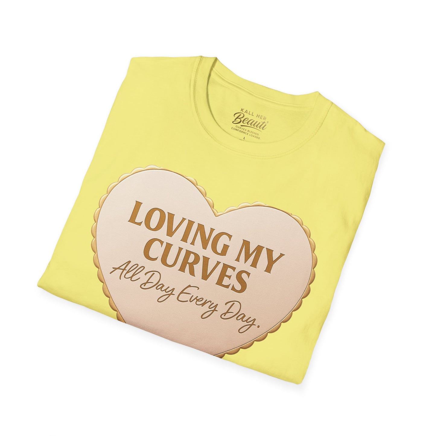 Love Your Curves T-Shirt | Body Positive Curvy Pride Tee