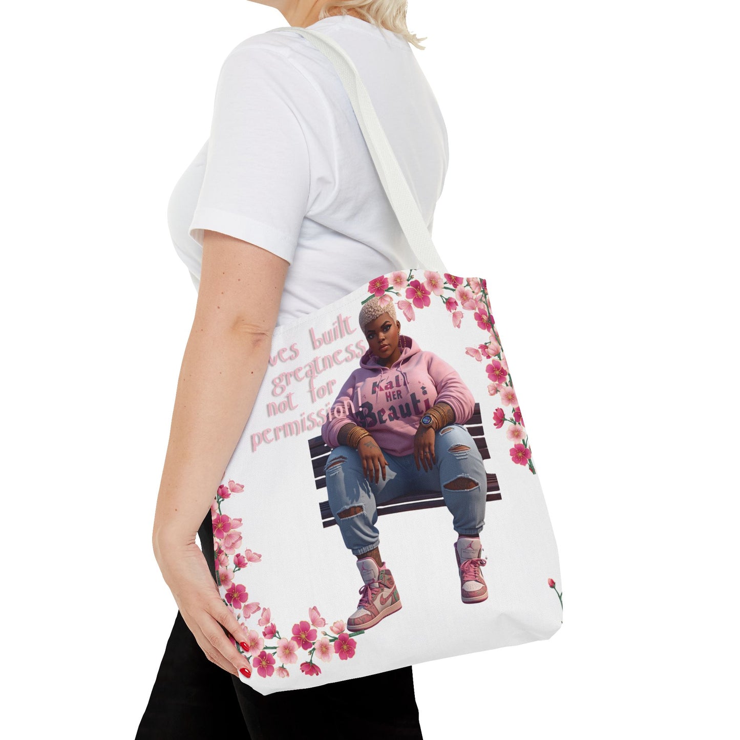 The "Garden of Confidence" AOP Tote