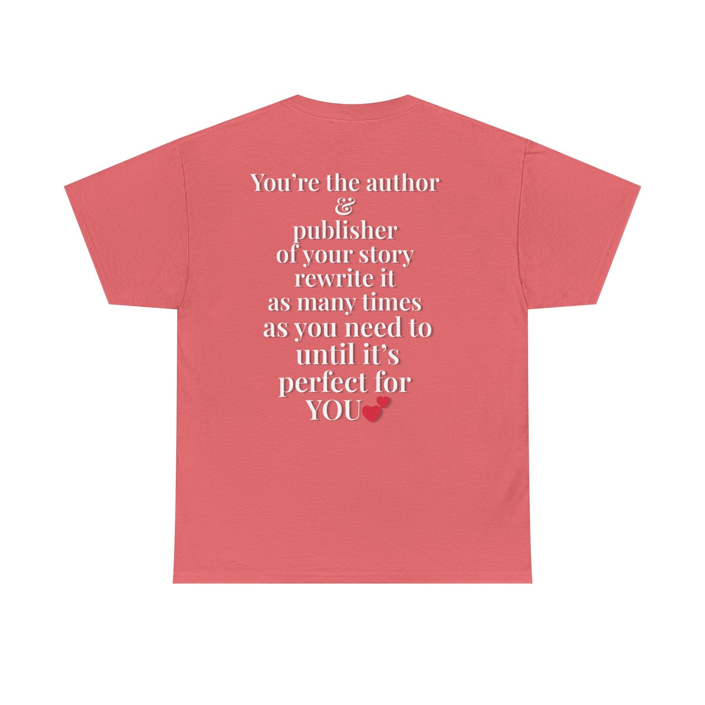 You're The Author Tee | Empowering Story Graphic T-Shirt | Plus Size Confidence | Kall Her Beauti
