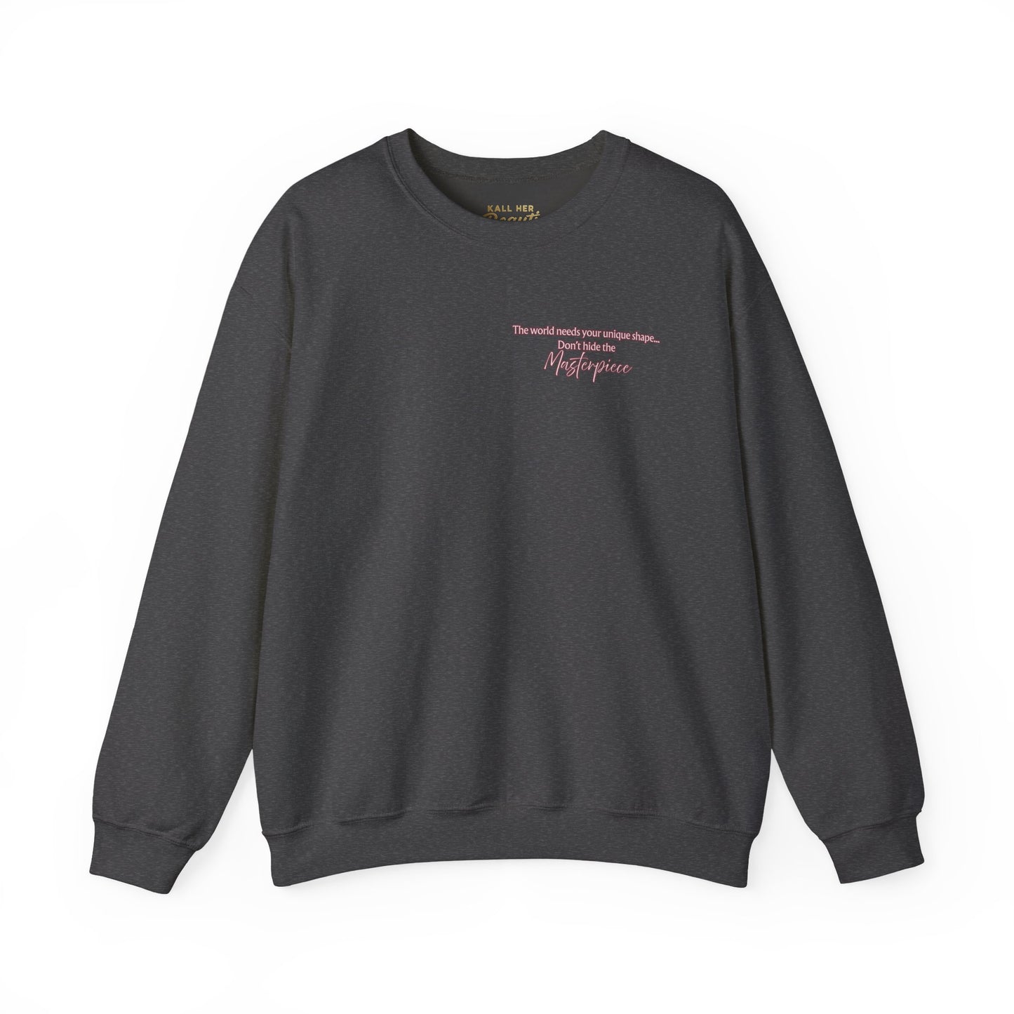 My Size is My Superpower Premium Graphic Sweatshirt | Curvy Empowerment Lounge Wear | Kall Her Beaut