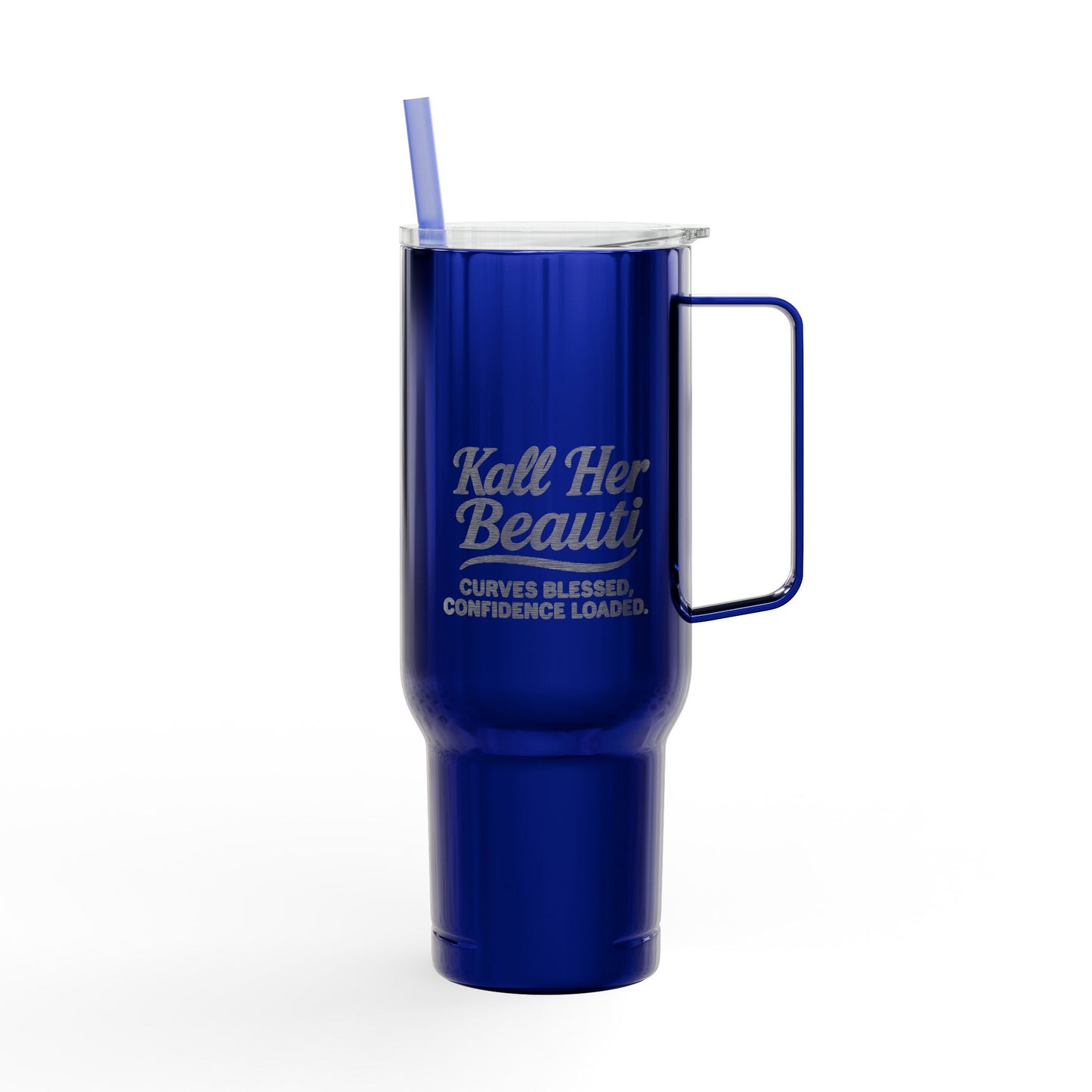 Dripping in Confidence & Custom Curves Tumbler — 40oz of Bold Hydration