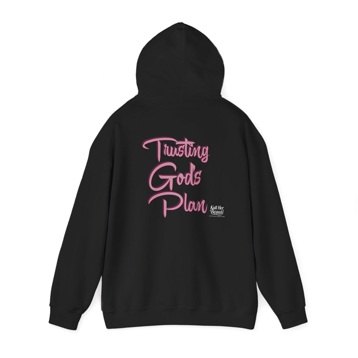 The Breakup Broke My Heart, Not God's Plan Graphic Hoodie| Kall Her Beauti Faith Collection