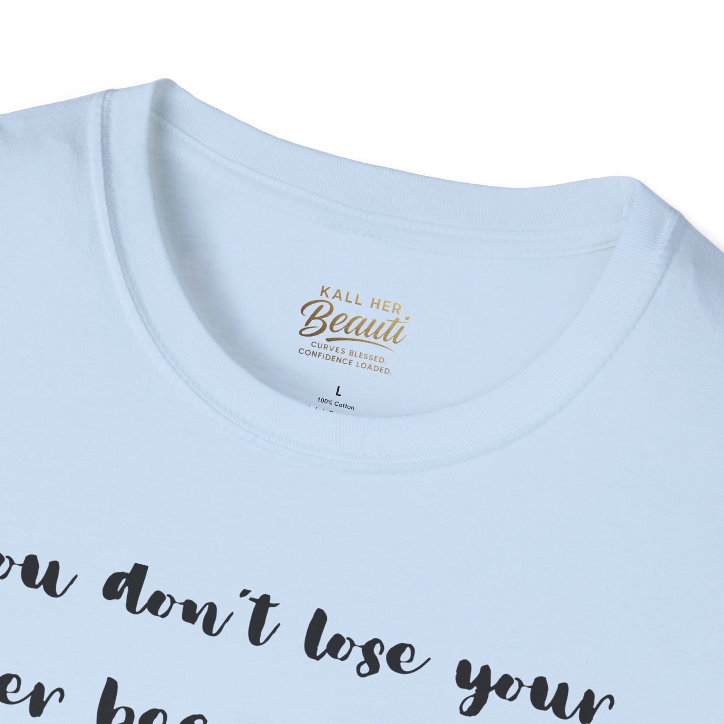 The "I Am Powerful" Signature Tee | Plus Size Affirmation Streetwear