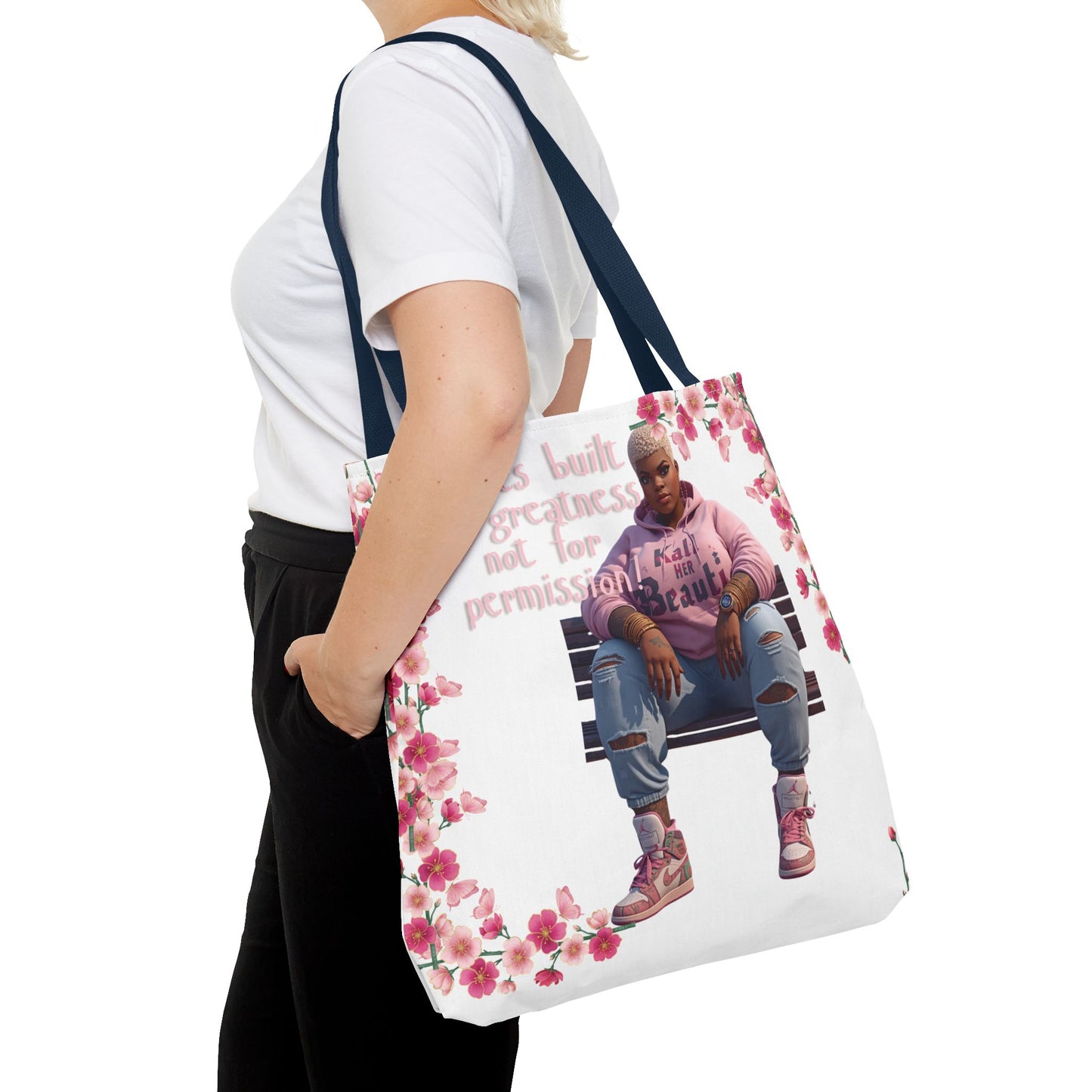 The "Garden of Confidence" AOP Tote