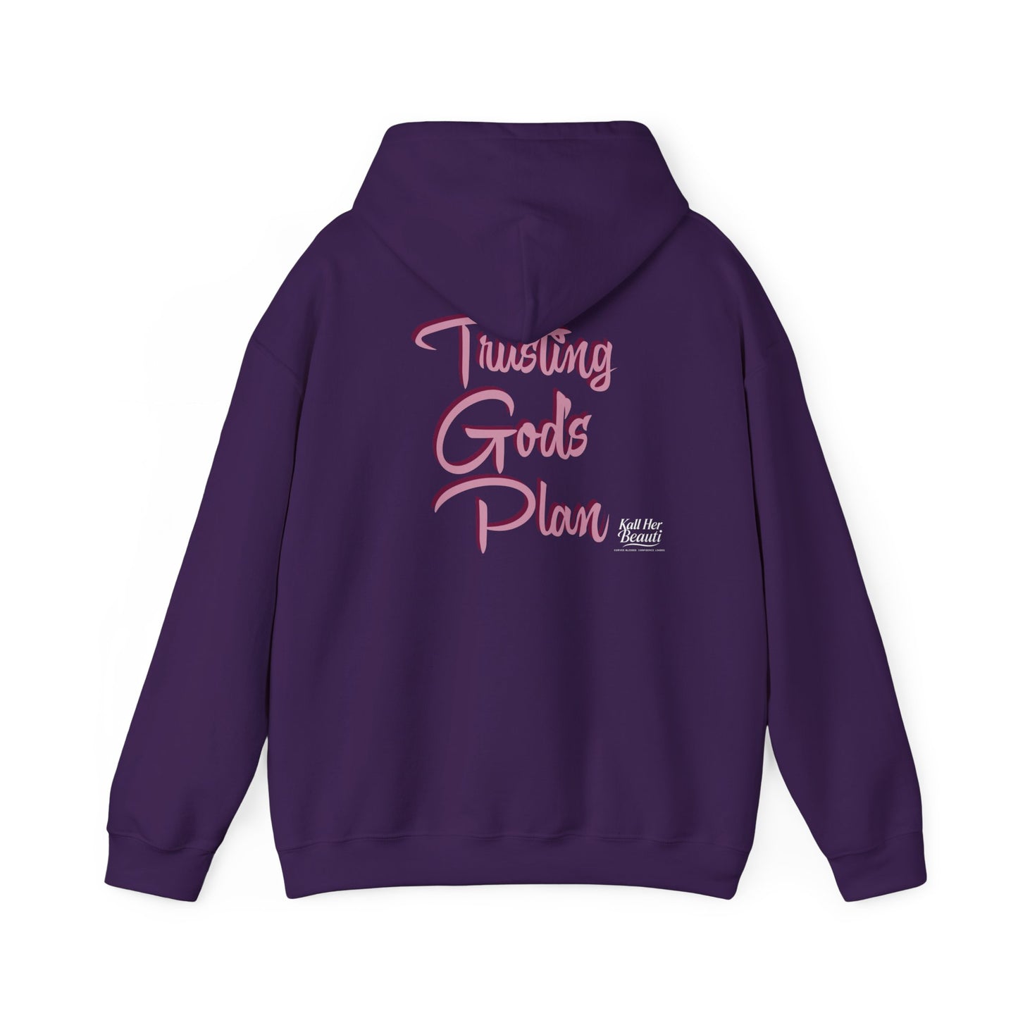 The Breakup Broke My Heart, Not God's Plan Graphic Hoodie| Kall Her Beauti Faith Collection