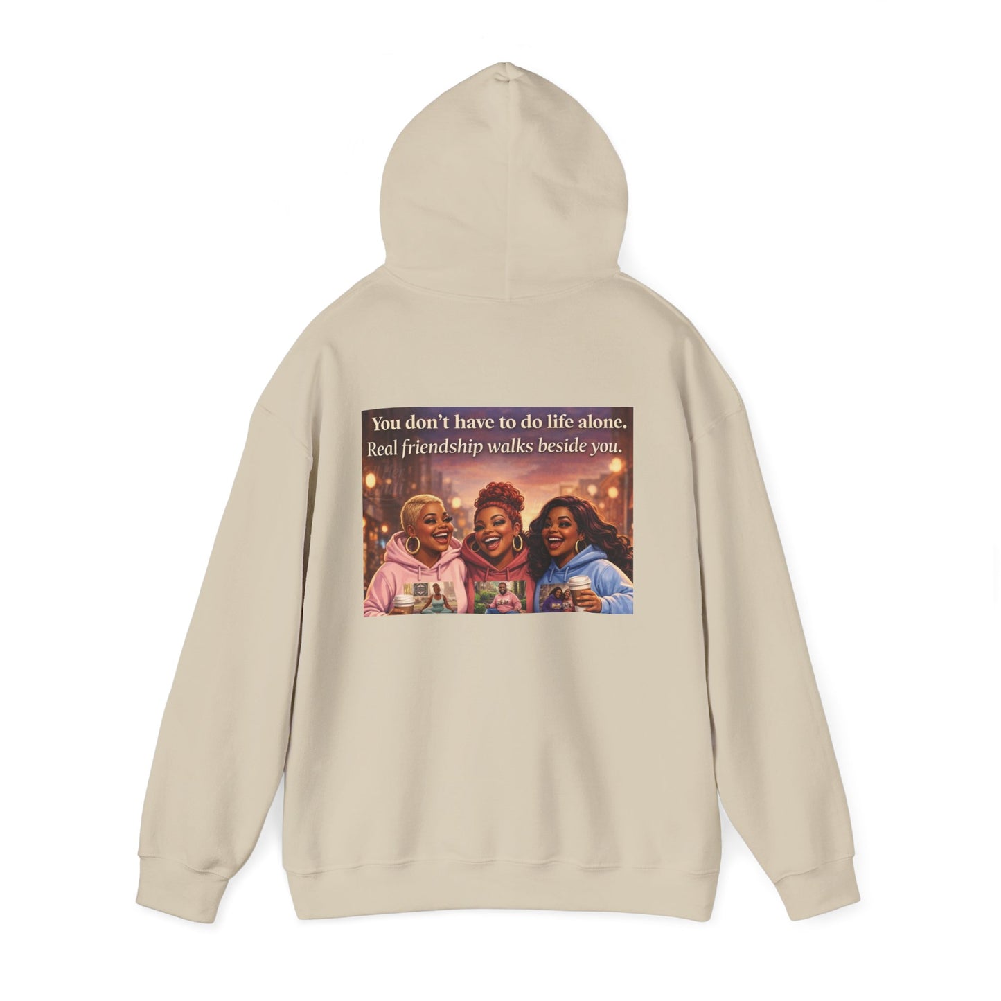 Limited Edition Sisterhood Friendship Hoodie (S–5XL) — Matching Bestie Hoodies