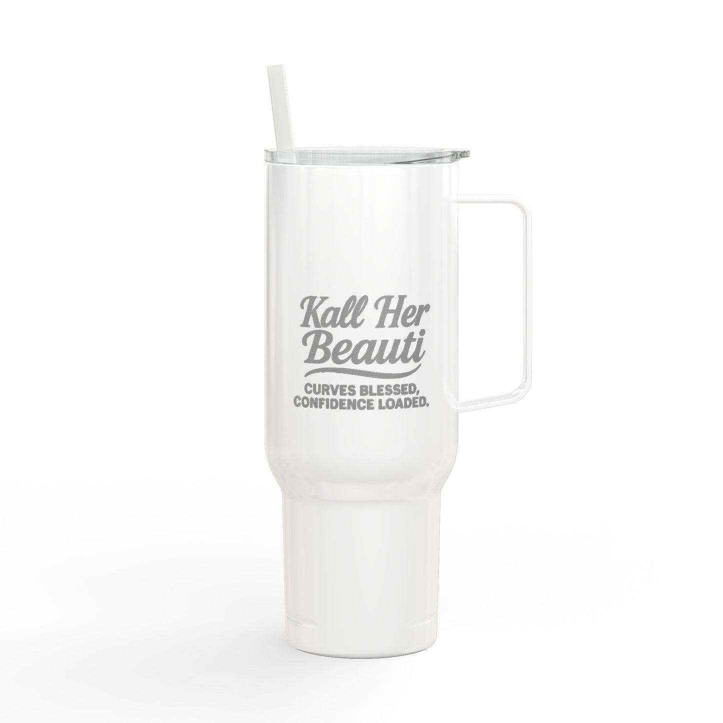 Dripping in Confidence & Custom Curves Tumbler — 40oz of Bold Hydration