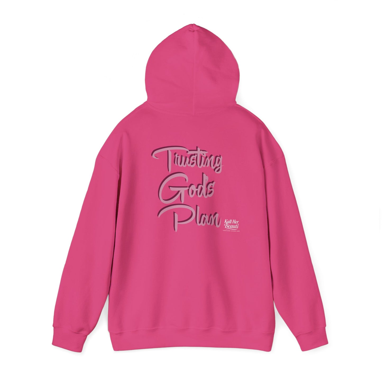 The Breakup Broke My Heart, Not God's Plan Graphic Hoodie| Kall Her Beauti Faith Collection