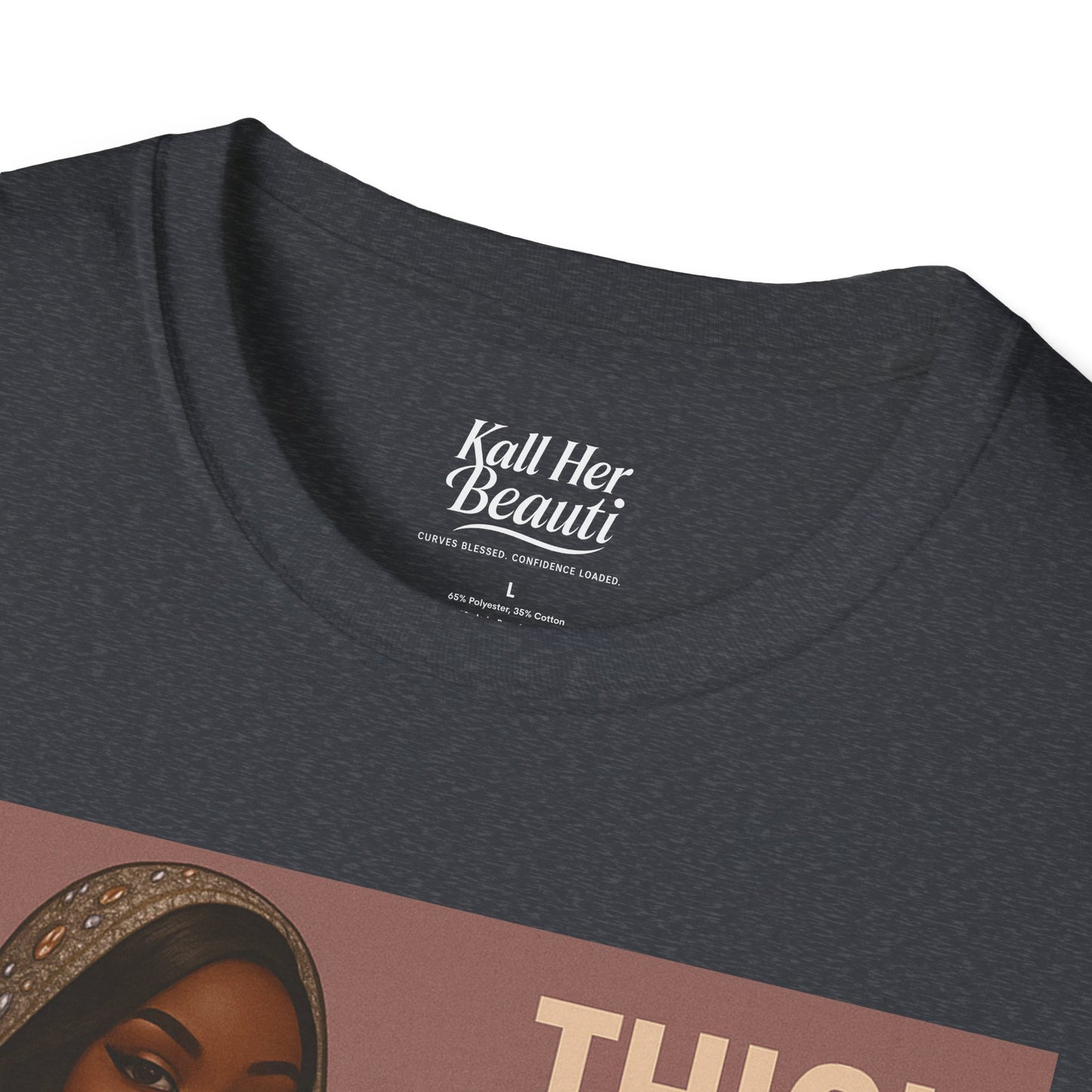 Thick Thighs & Thriving T-Shirt | Unapologetic Confidence Wear | Plus Size Graphic Tee
