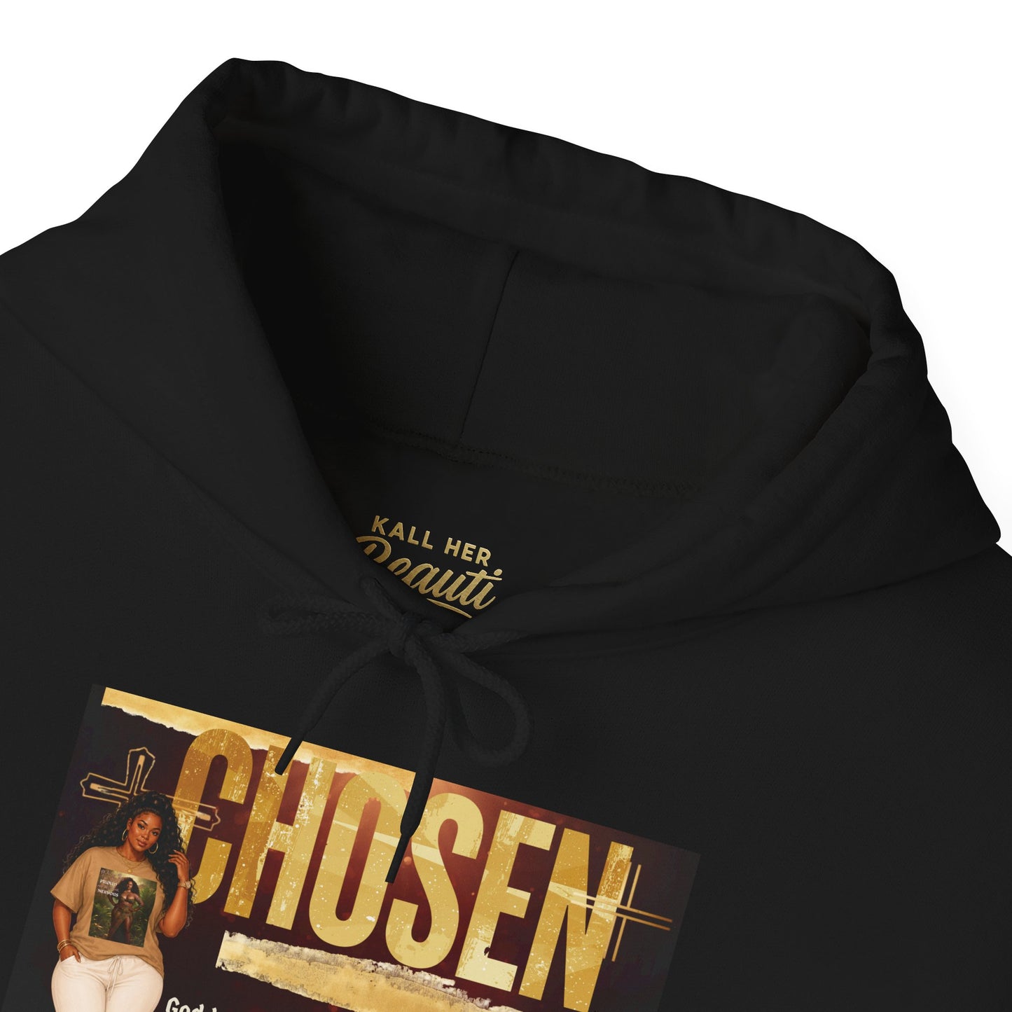 Chosen, God Knew My Mess Hoodie| Kall Her Beauti Faith Collection