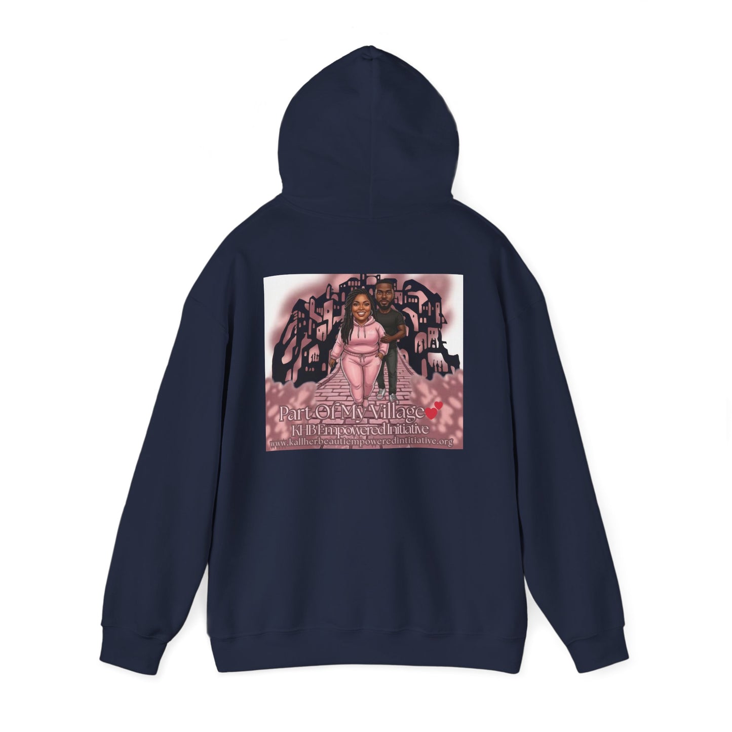 "Official Member of Her Village" Graphic Hoodie