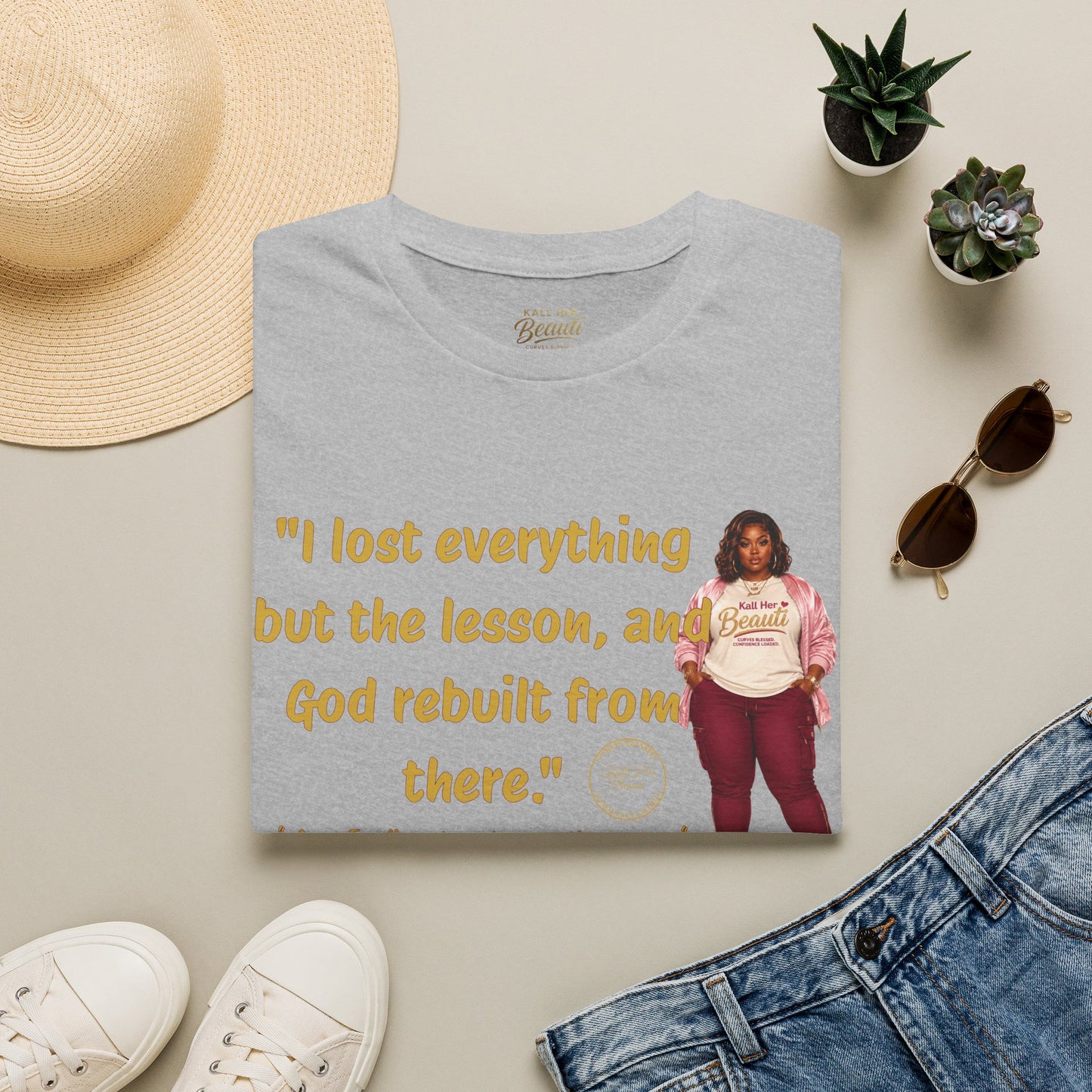 I lost Everything But the Lesson Tee | Kall Her Beauti™ Faith Collection