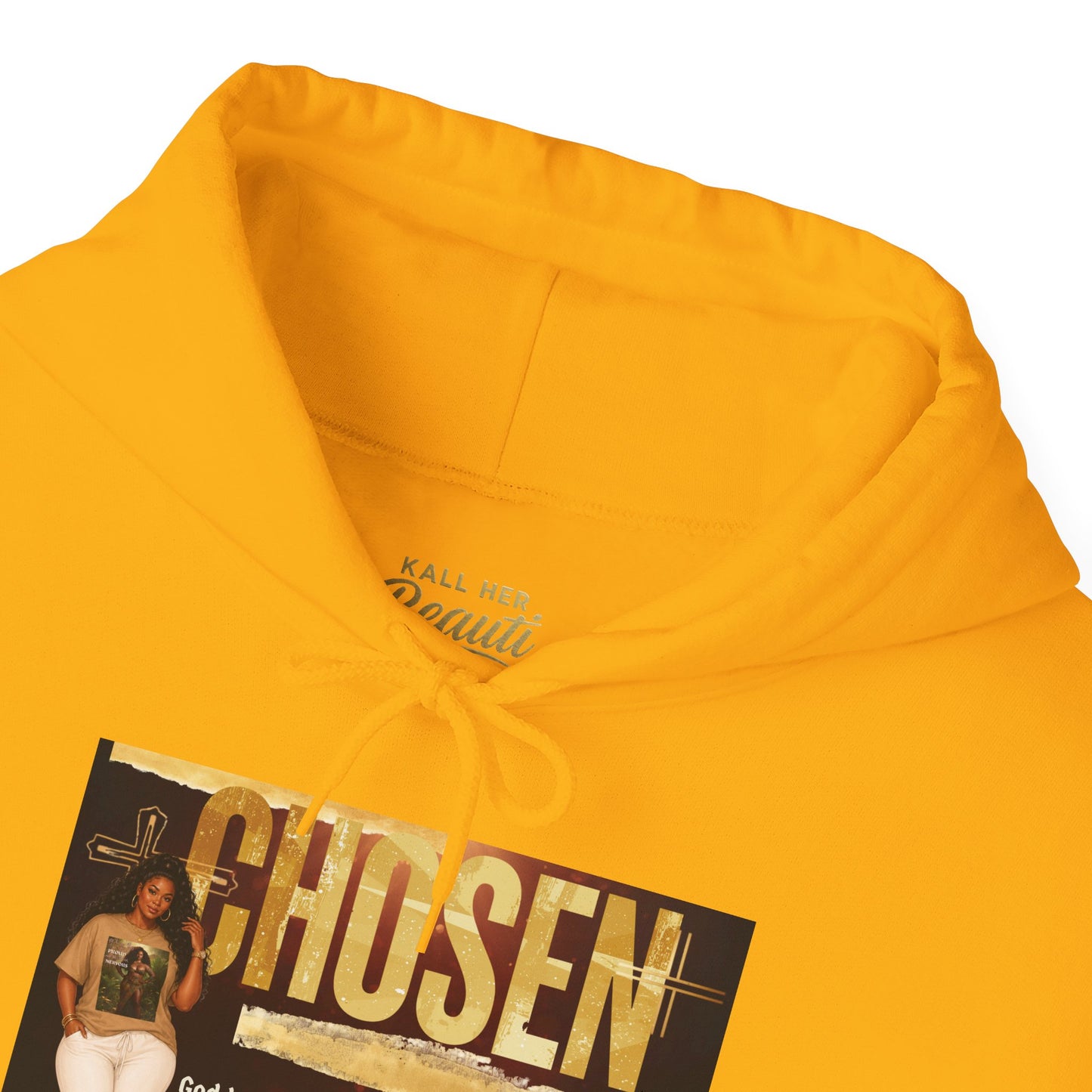 Chosen, God Knew My Mess Hoodie| Kall Her Beauti Faith Collection