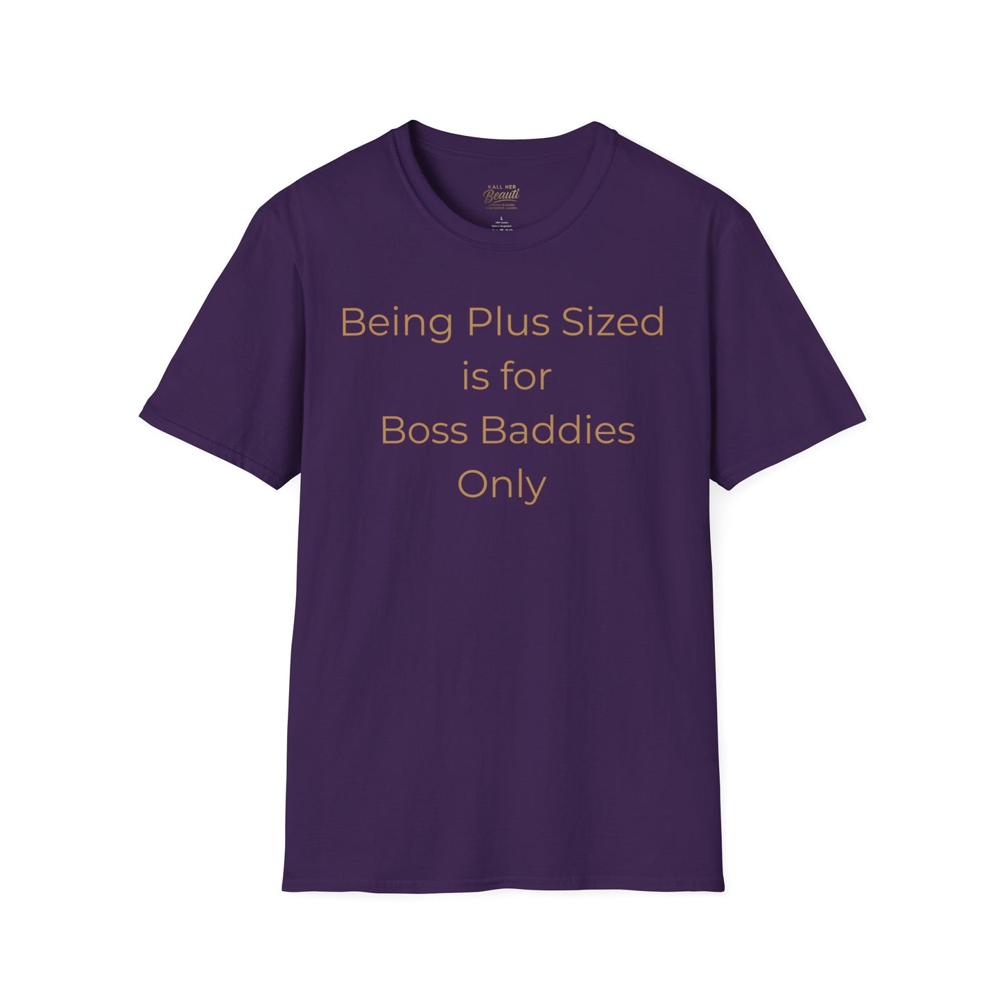 The "Boss Baddies Only" Signature Tee | Plus Size Affirmation Streetwear