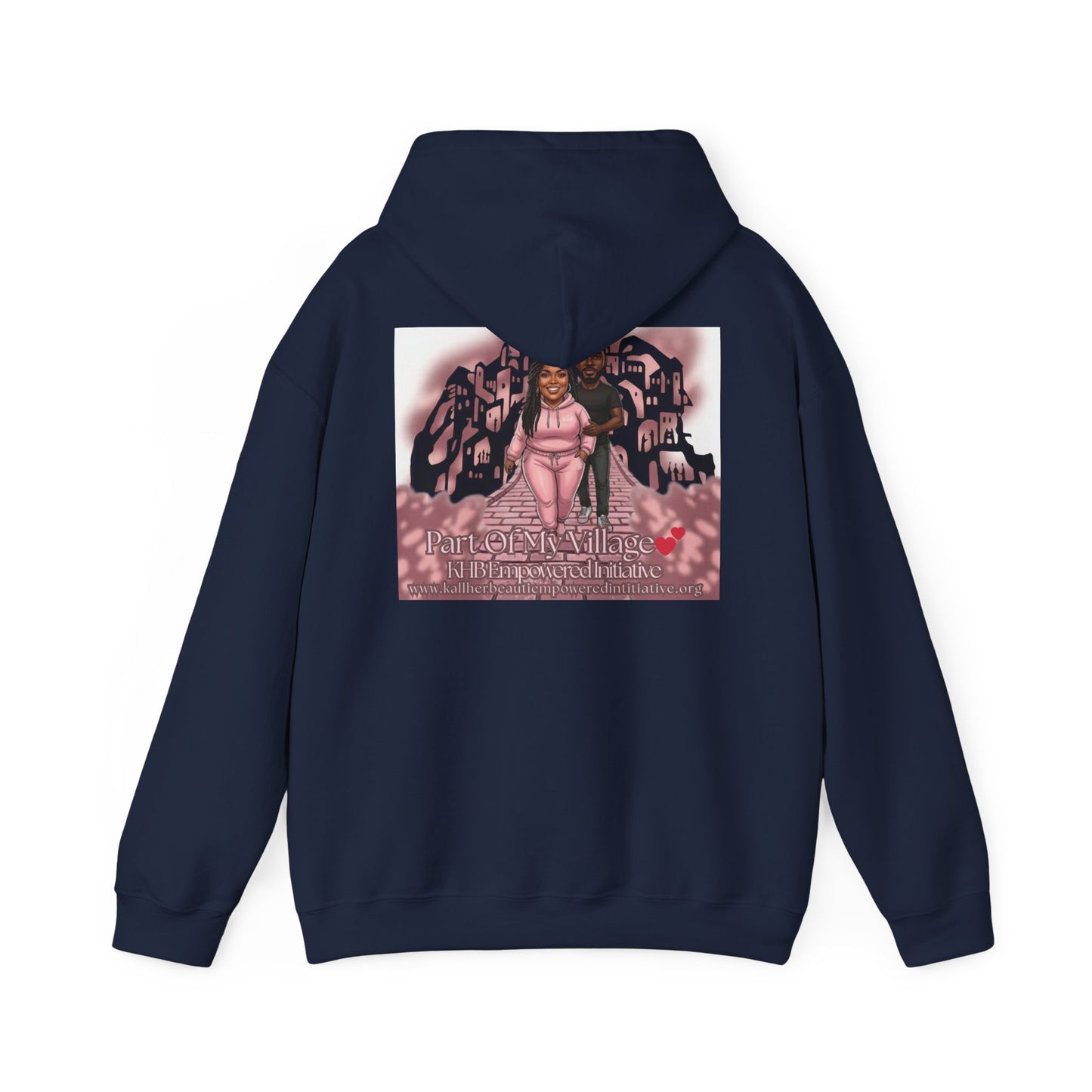 "Official Member of Her Village" Graphic Hoodie
