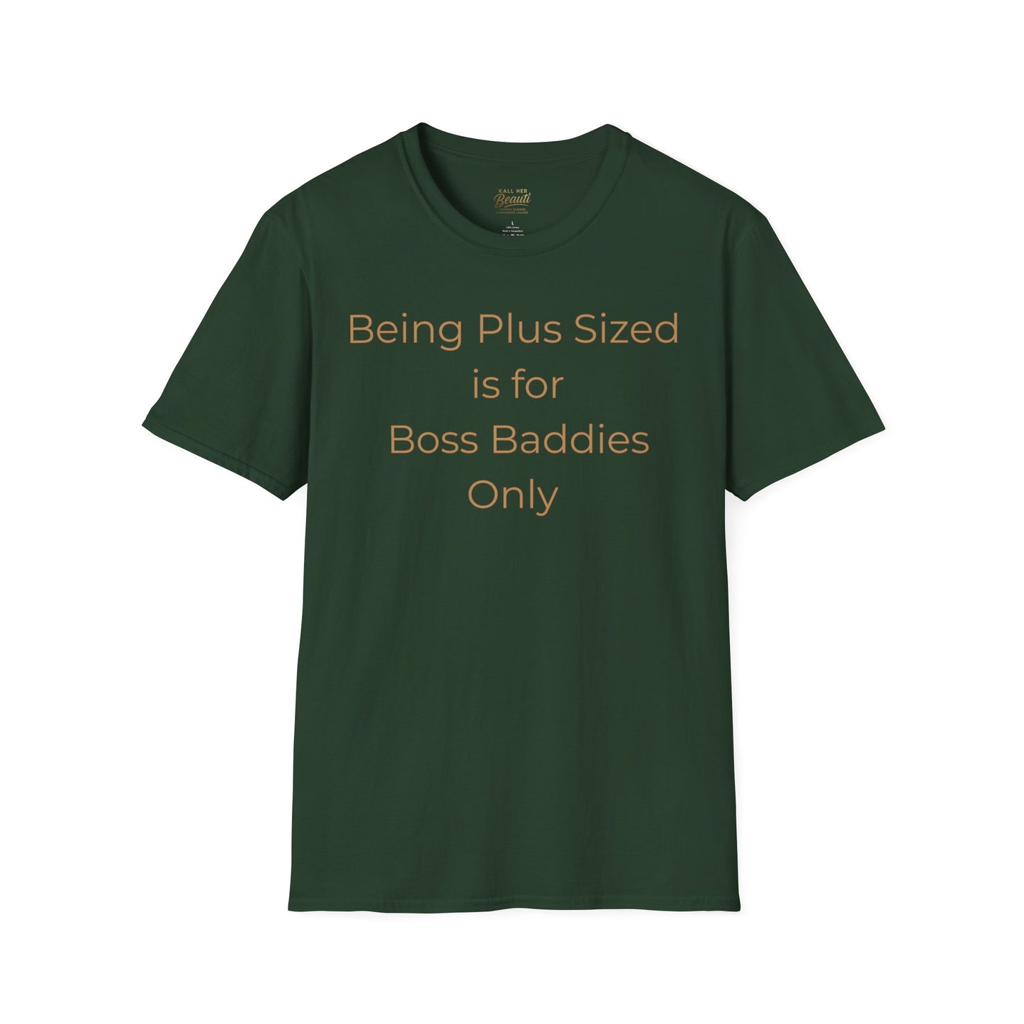 The "Boss Baddies Only" Signature Tee | Plus Size Affirmation Streetwear