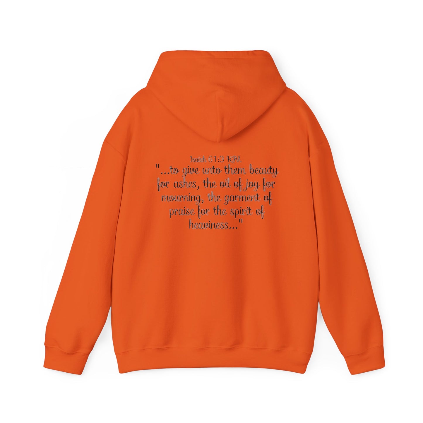 God Rebuilt Her Differently Graphic Hoodie| Kall Her Beauti Faith Collection