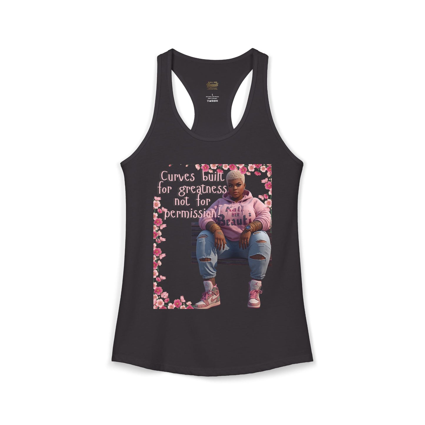 The "Heavy On Confidence" Racerback Tank