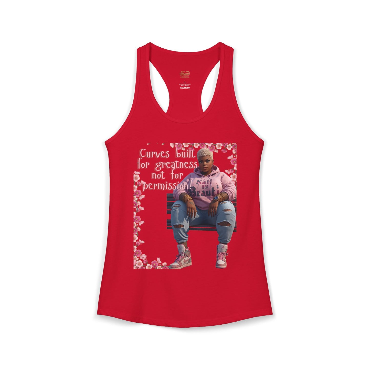 The "Heavy On Confidence" Racerback Tank