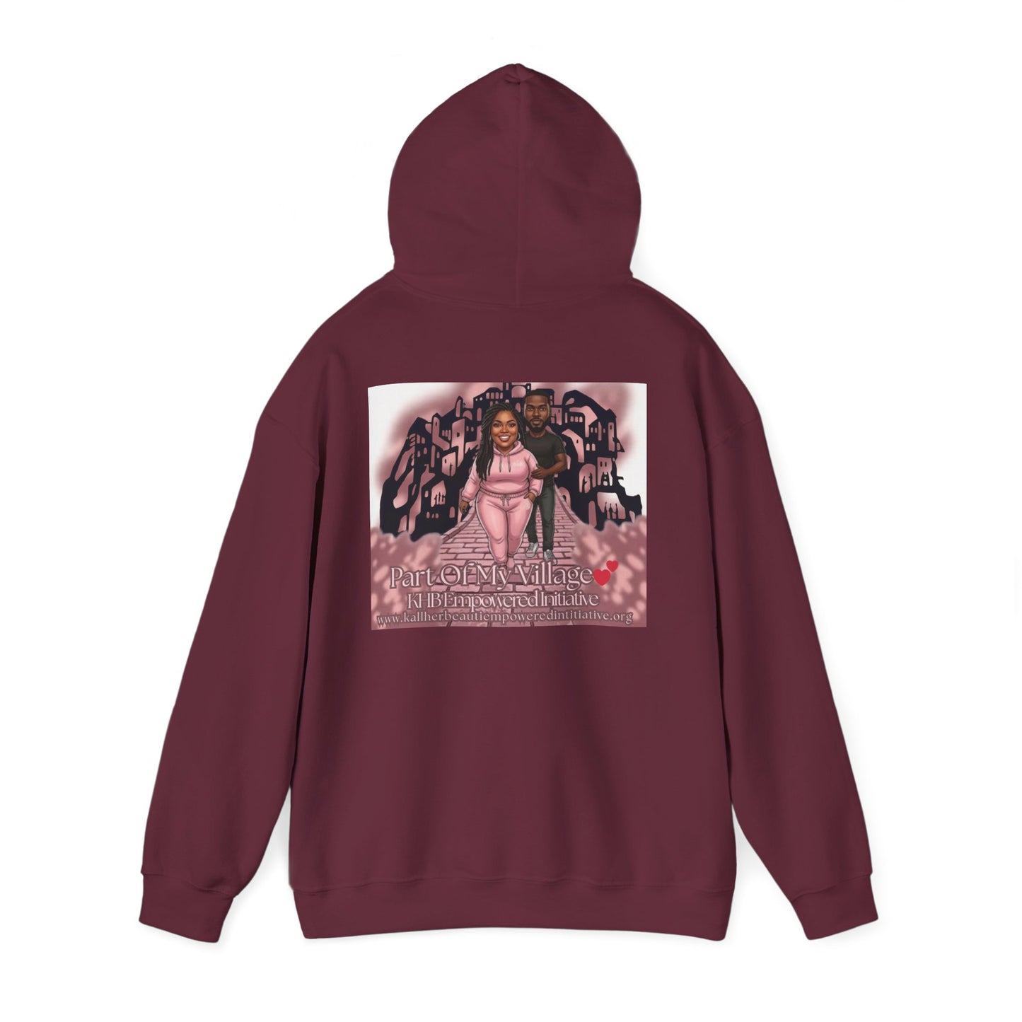 "Official Member of Her Village" Graphic Hoodie