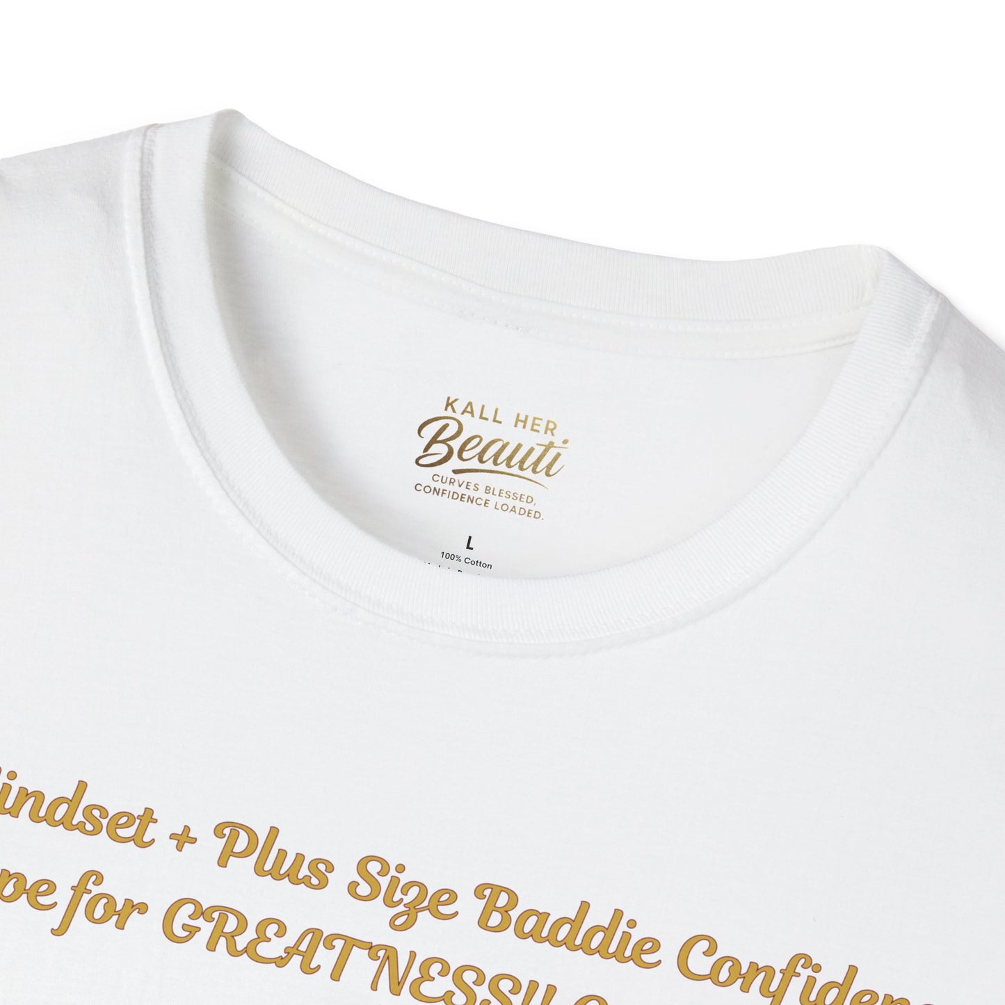 The "CEO Mindset" Signature Tee | Plus Size Affirmation Streetwear