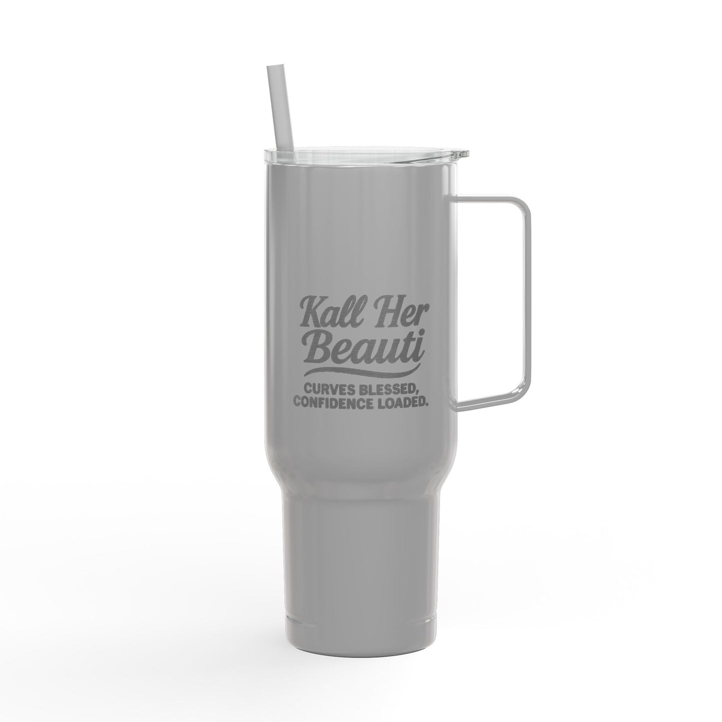 Dripping in Confidence & Custom Curves Tumbler — 40oz of Bold Hydration
