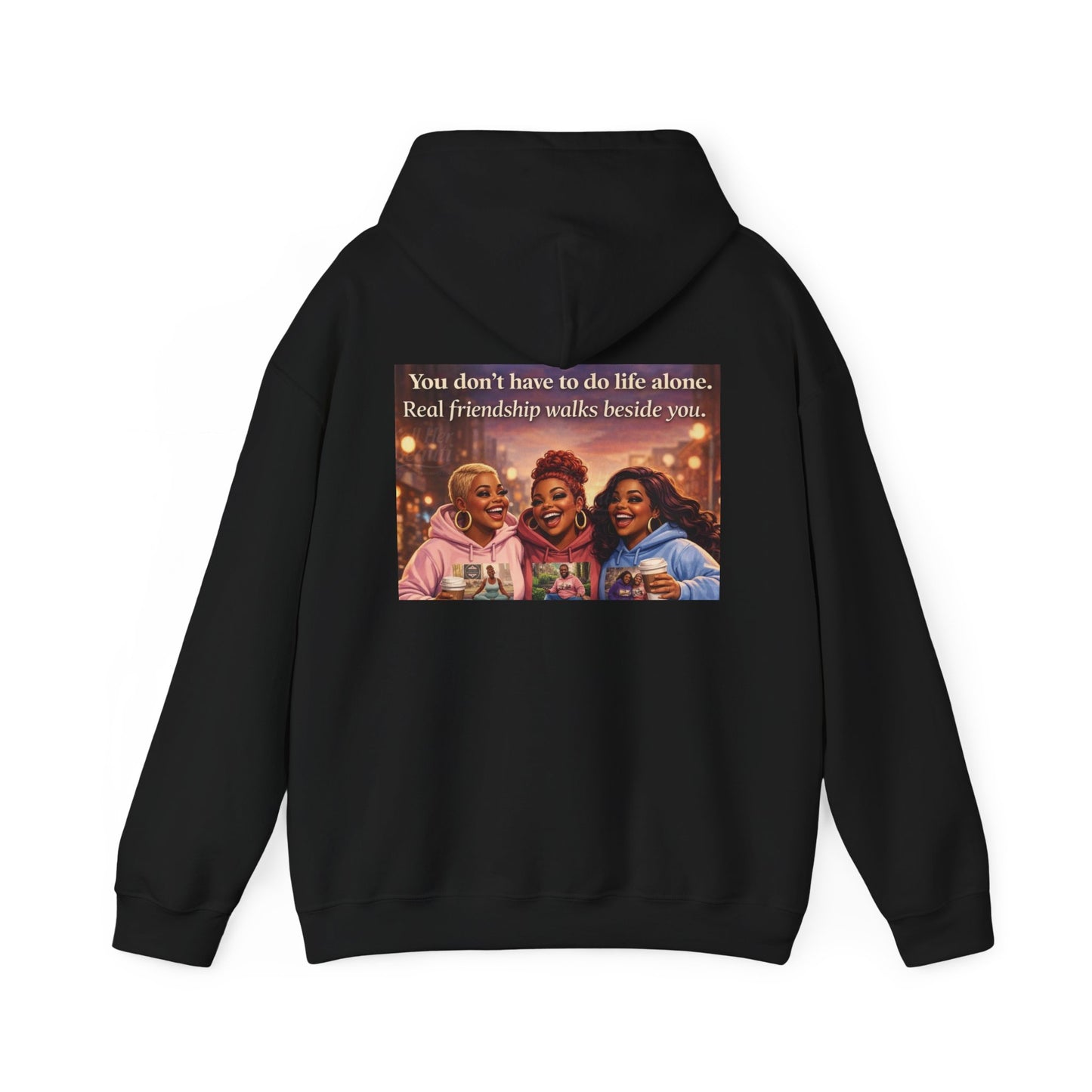 Limited Edition Sisterhood Friendship Hoodie (S–5XL) — Matching Bestie Hoodies