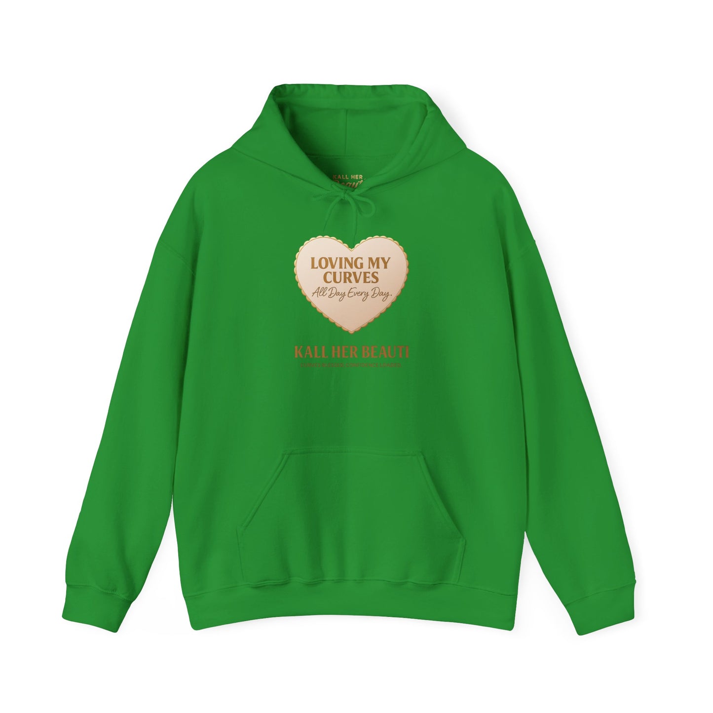 The "Loving My Curves" Intentional Empowerment Hoodie (S-5XL)