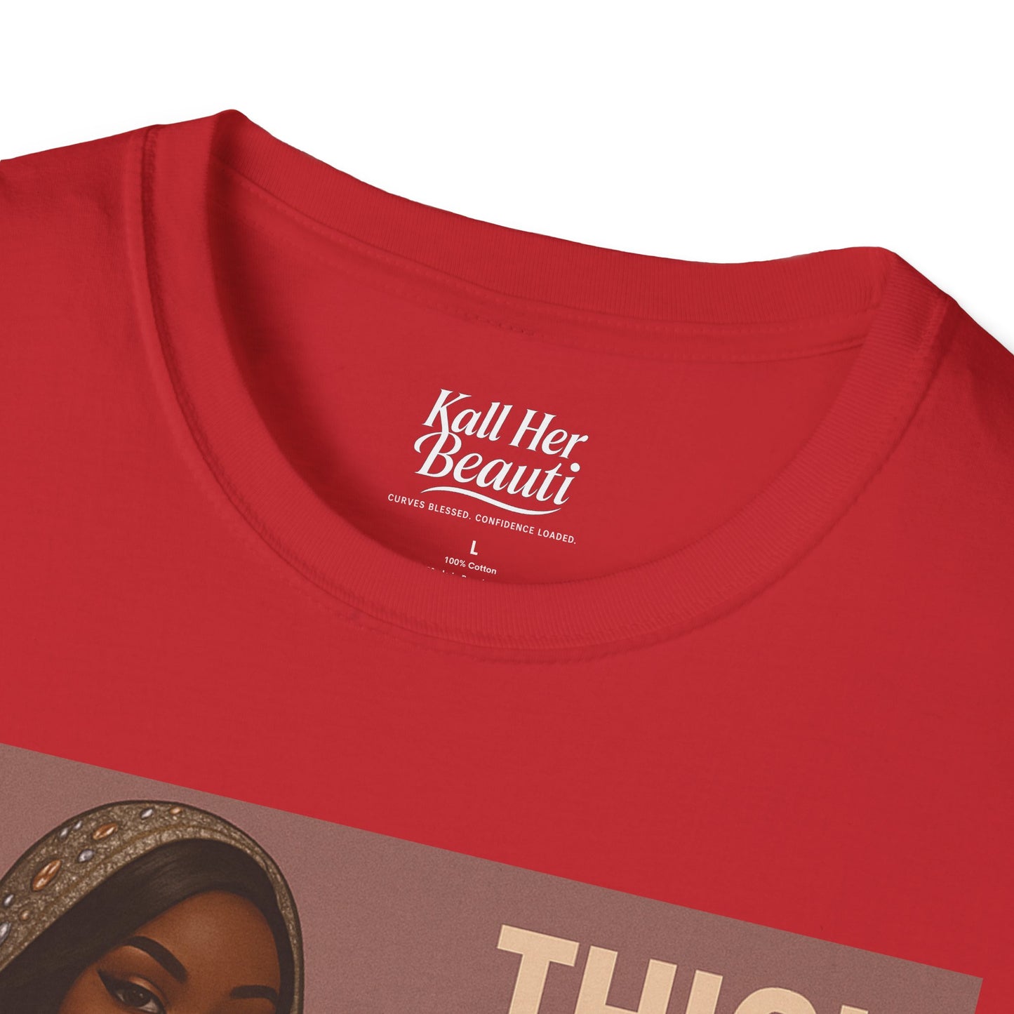 Thick Thighs & Thriving T-Shirt | Unapologetic Confidence Wear | Plus Size Graphic Tee