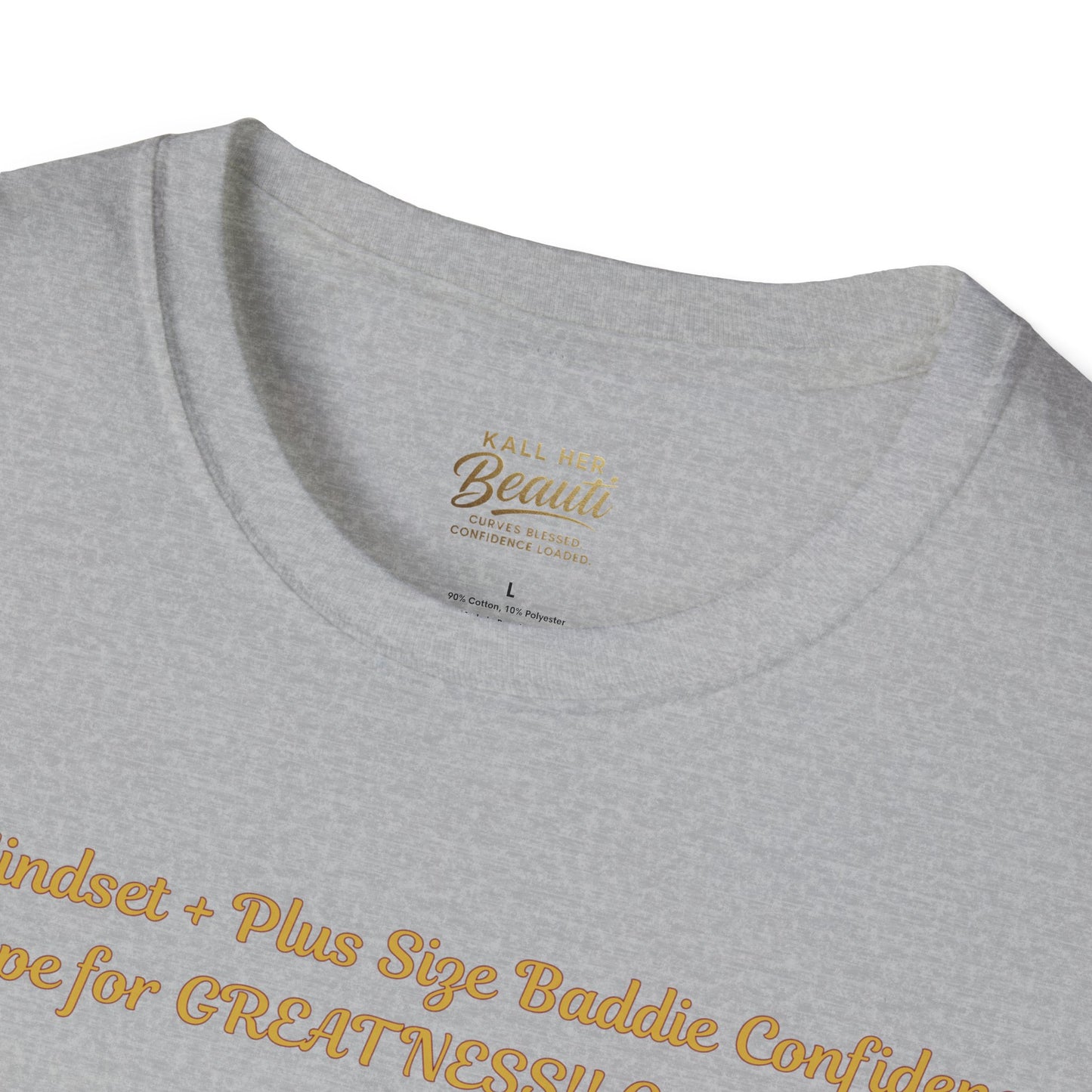 The "CEO Mindset" Signature Tee | Plus Size Affirmation Streetwear