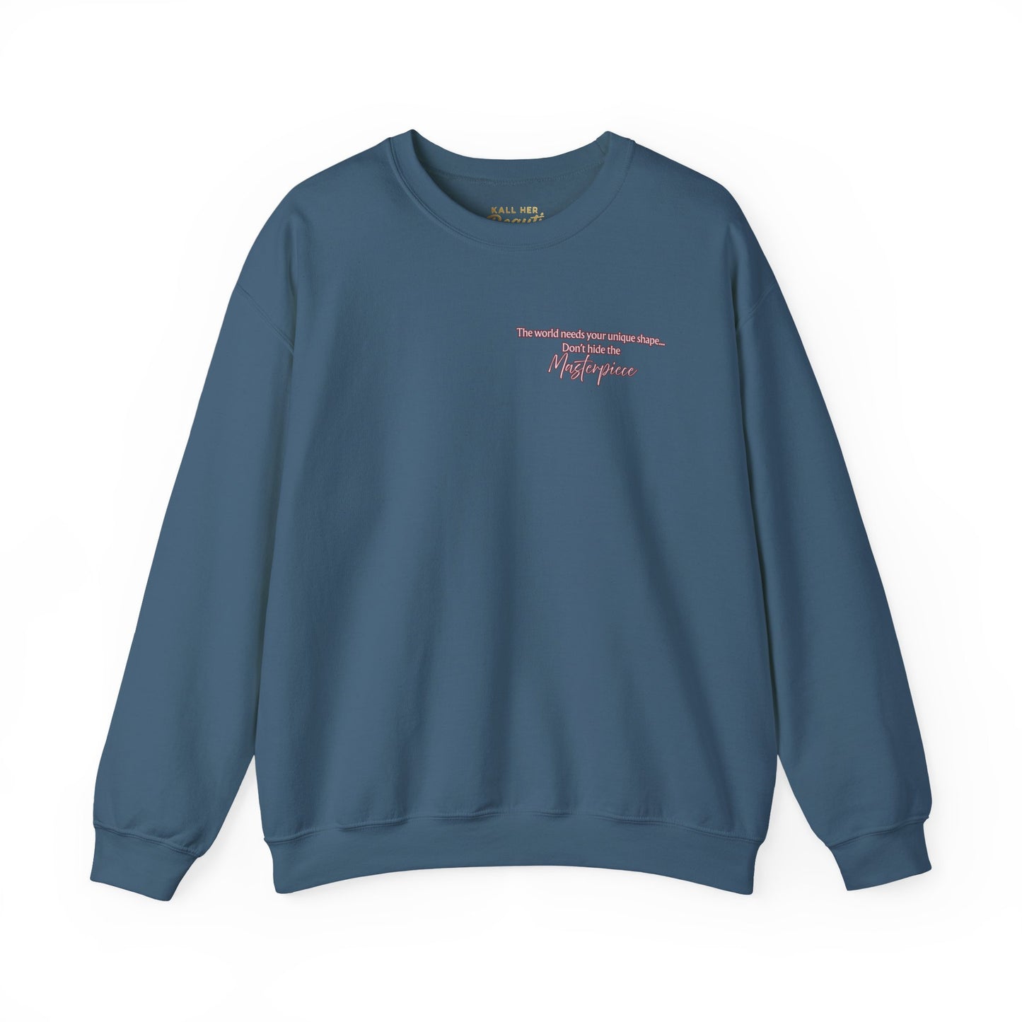 My Size is My Superpower Premium Graphic Sweatshirt | Curvy Empowerment Lounge Wear | Kall Her Beaut